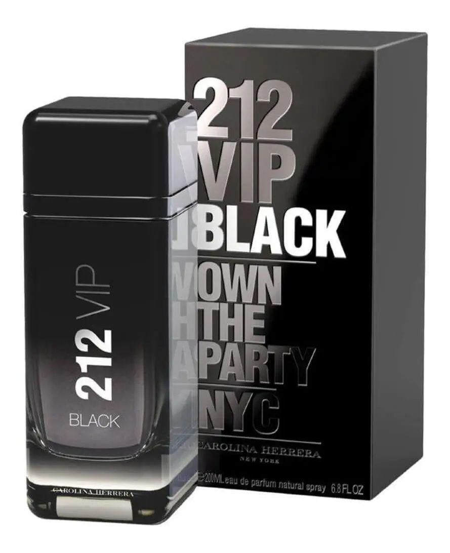 CAROLINA HERRERA 212 VIP BLACK NYC EDP 200 ML HOMBRE-2