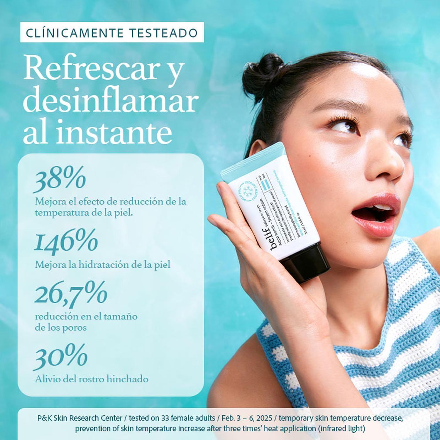 Crema Gel Hidratante Refrescante Belif Aqua Bomb Frozen 50ml-4