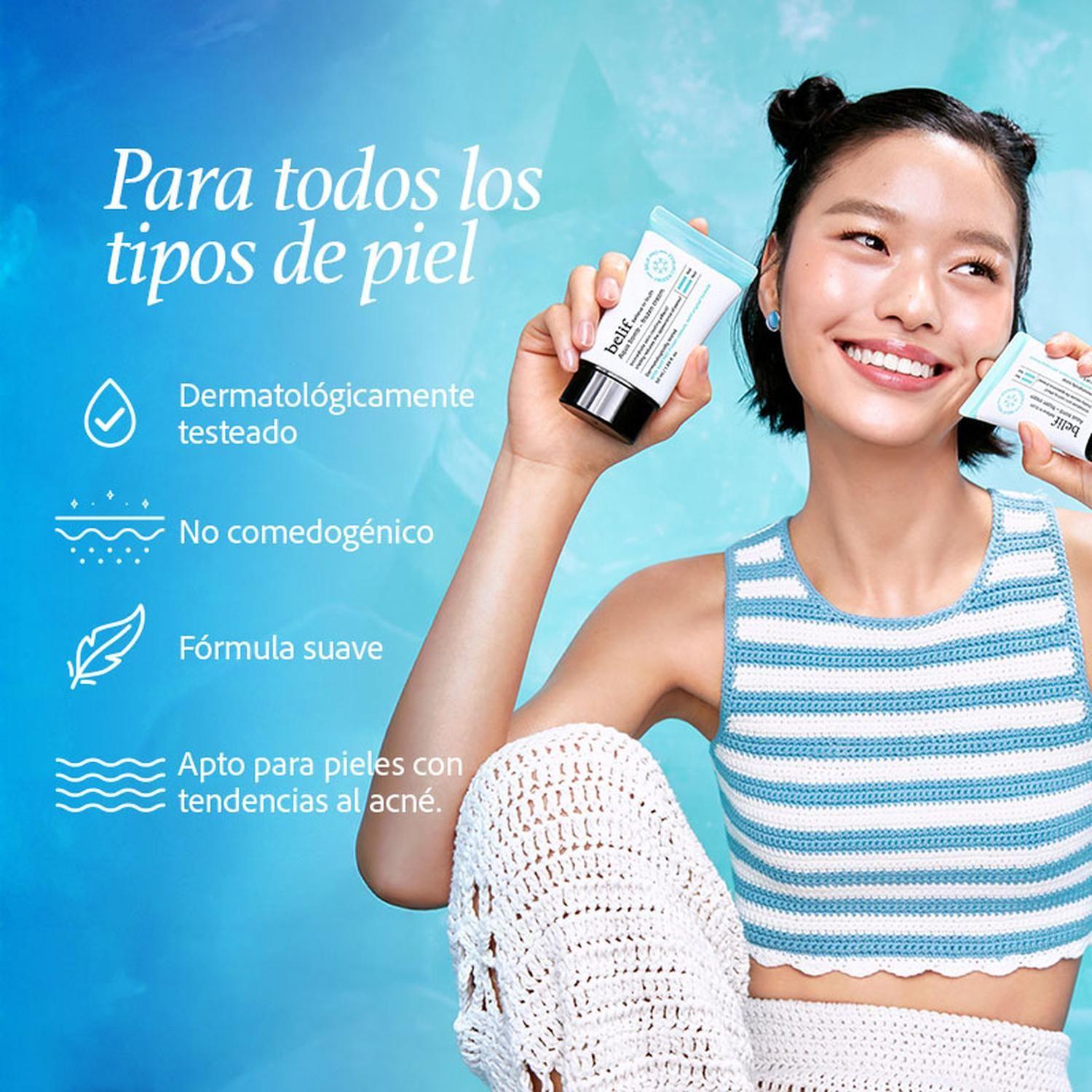 Crema Gel Hidratante Refrescante Belif Aqua Bomb Frozen 50ml-7