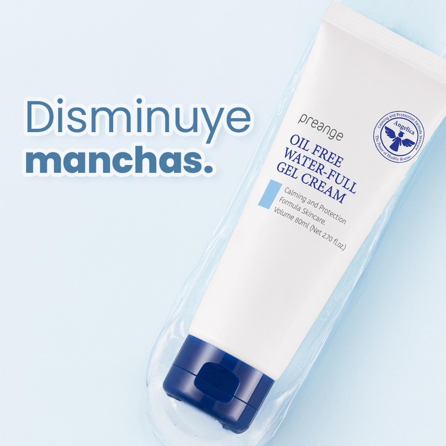 Crema Facial Hidratante PREANGE Gel Libre de Aceite 80ml-5