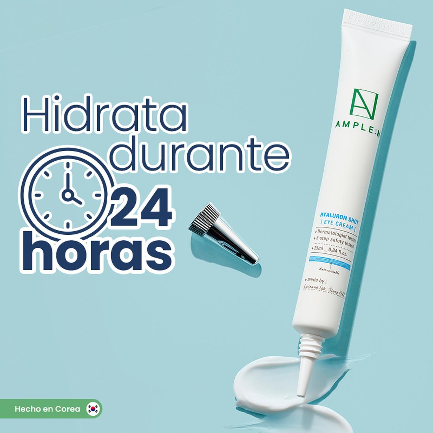 Crema Contorno Ojos Antiedad AMPLEN Ácido Hialurónico 25 ml-4