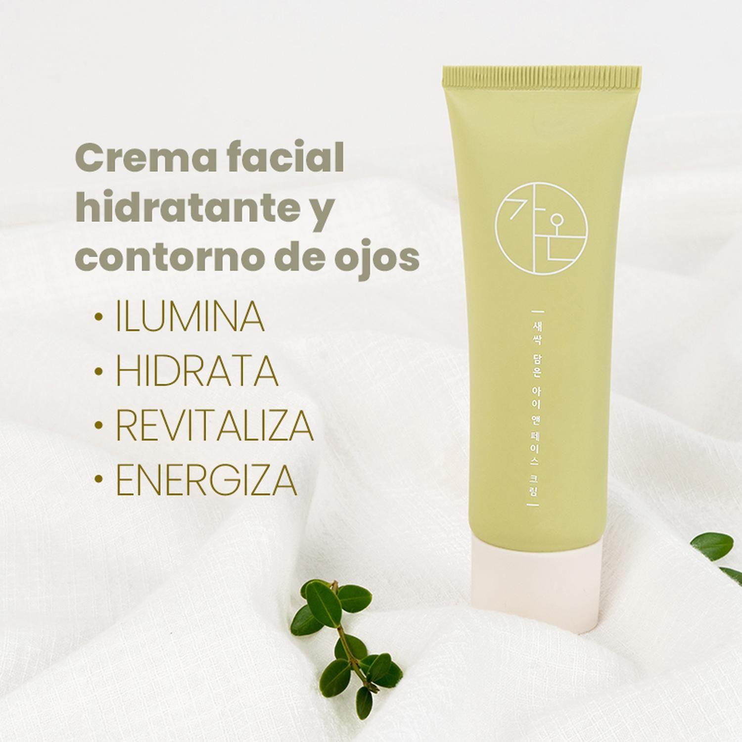 Crema Facial Antioxidante y Contorno de Ojos Vegana GAON 50ml-4