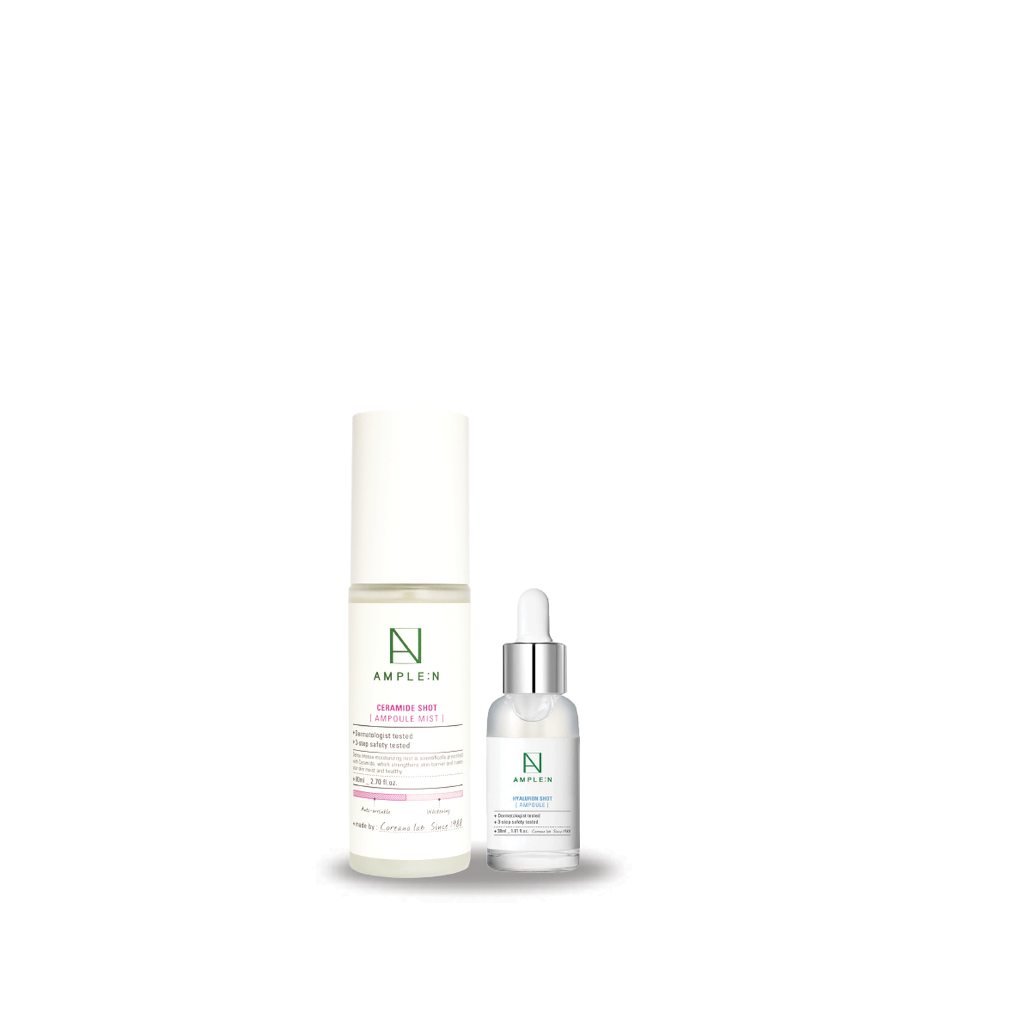 Pack Antiedad AMPLEN Sérum Ácido Hialurónico y Mist Ceramidas-0