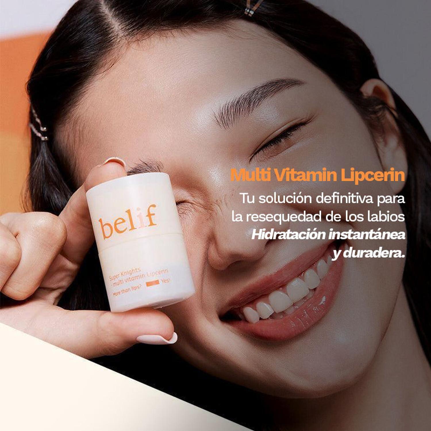 Bálsamo Labial Multivitamínico Reparador Belif Super Knights Lipcerin-5