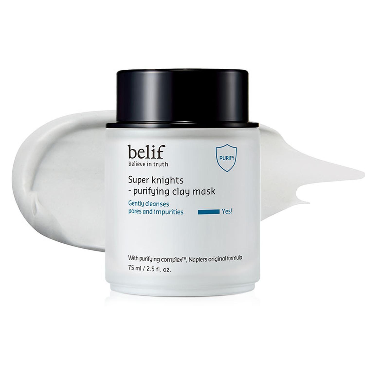 Mascarilla Facial Nocturna Belif Purificante de Arcilla 75ML-0