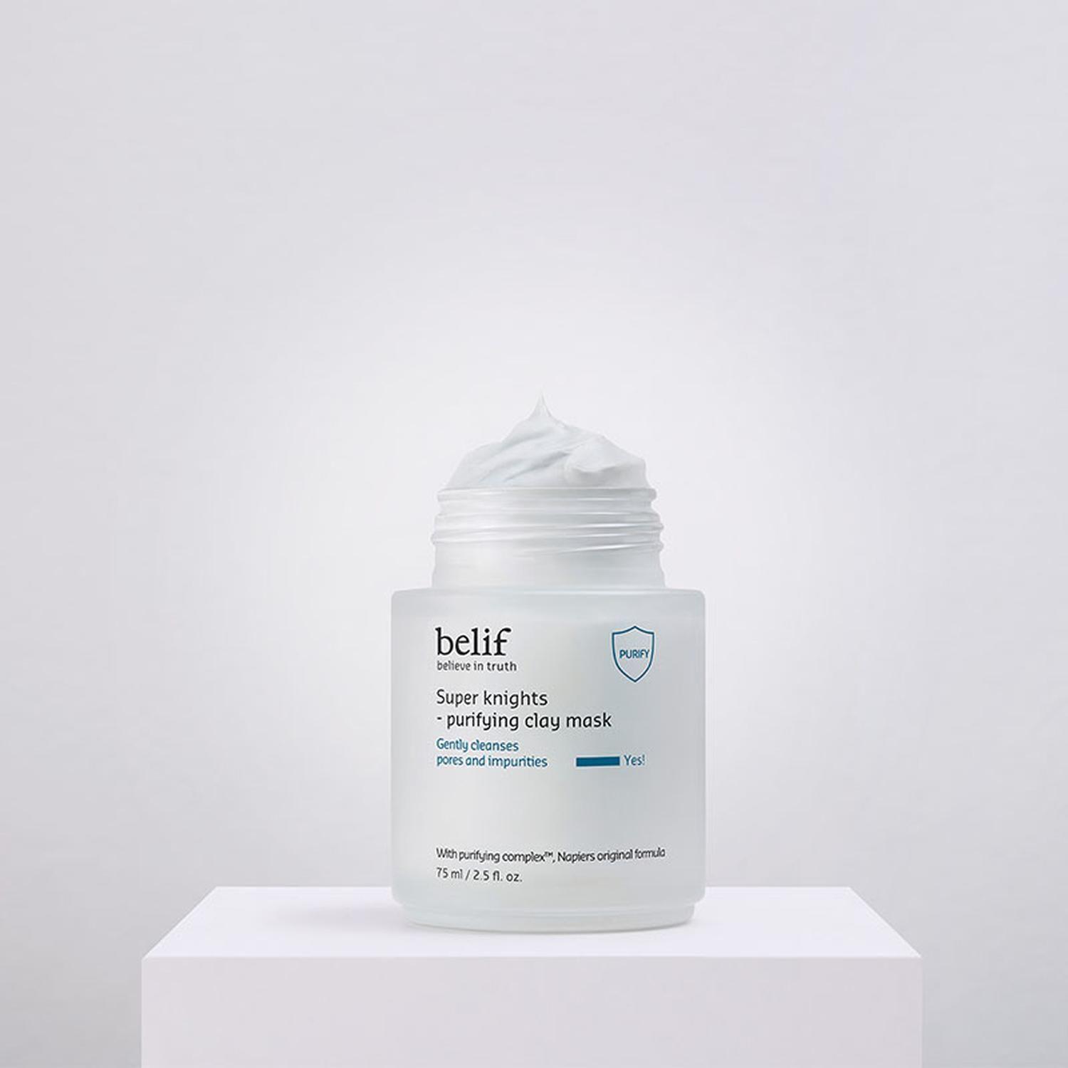 Mascarilla Facial Nocturna Belif Purificante de Arcilla 75ML-2
