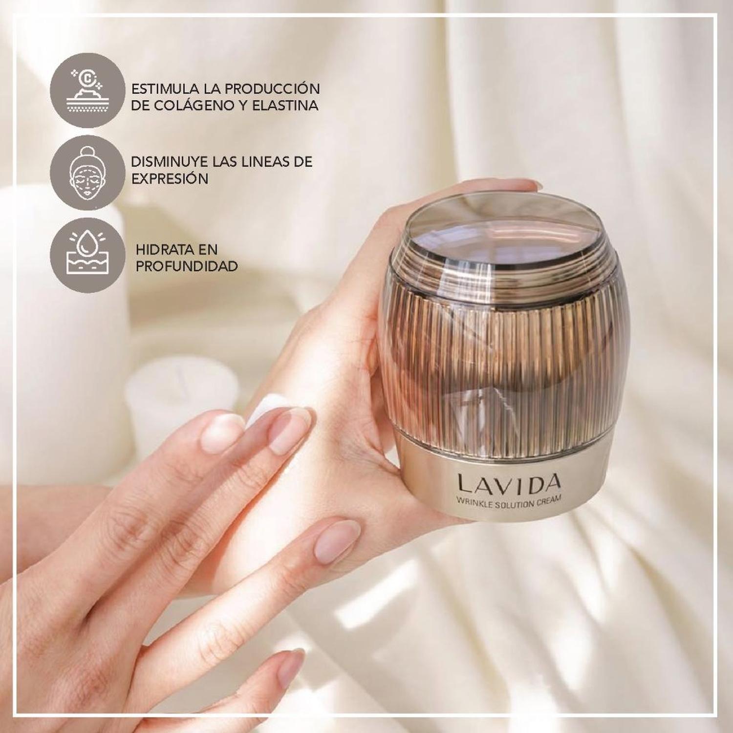 Crema Facial Hidratante Antiedad LAVIDA Powercell 50ml-3