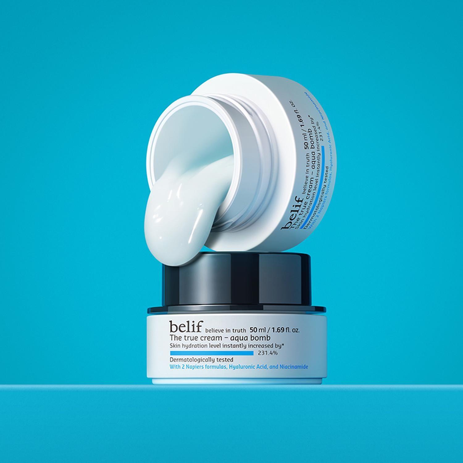 Crema Facial Hidratante en Gel Ligera Belif Aqua Bomb 50 ML-4