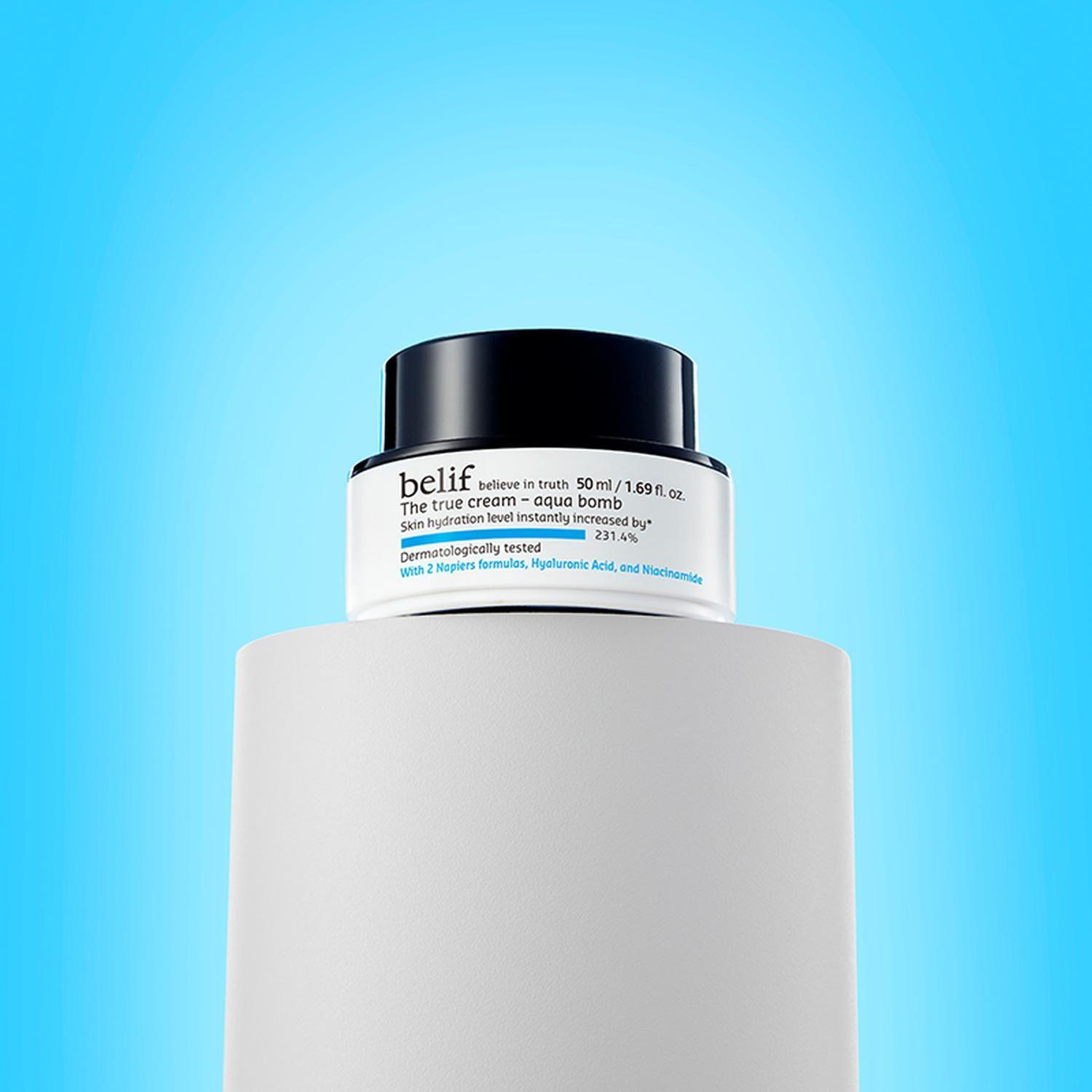 Crema Facial Hidratante en Gel Ligera Belif Aqua Bomb 50 ML-8