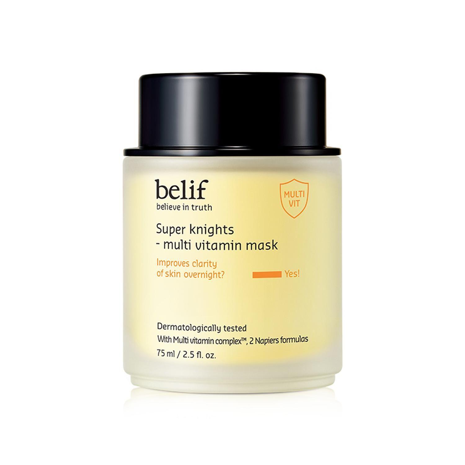 Mascarilla Facial Nocturna Belif Revitalizante 75ML-4
