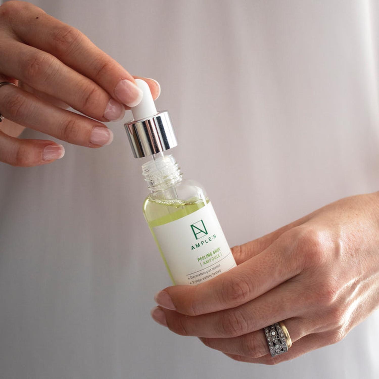 Pack Adiós Manchas AMPLEN Sérum Exfoliante + Máscara Oxígeno-3