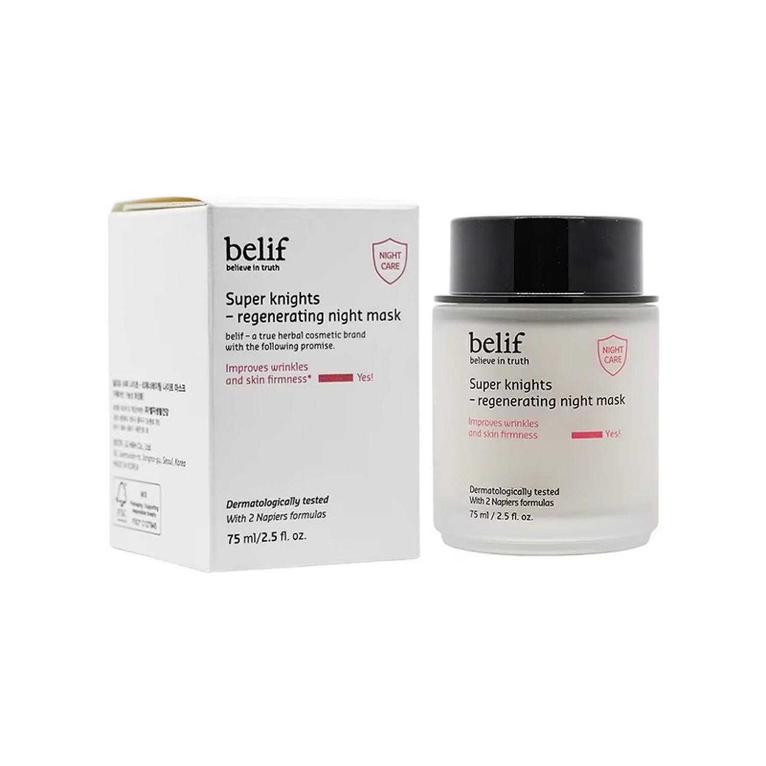 Mascarilla Facial Nocturna Belif Antiedad Regeneradora 75 ML-4