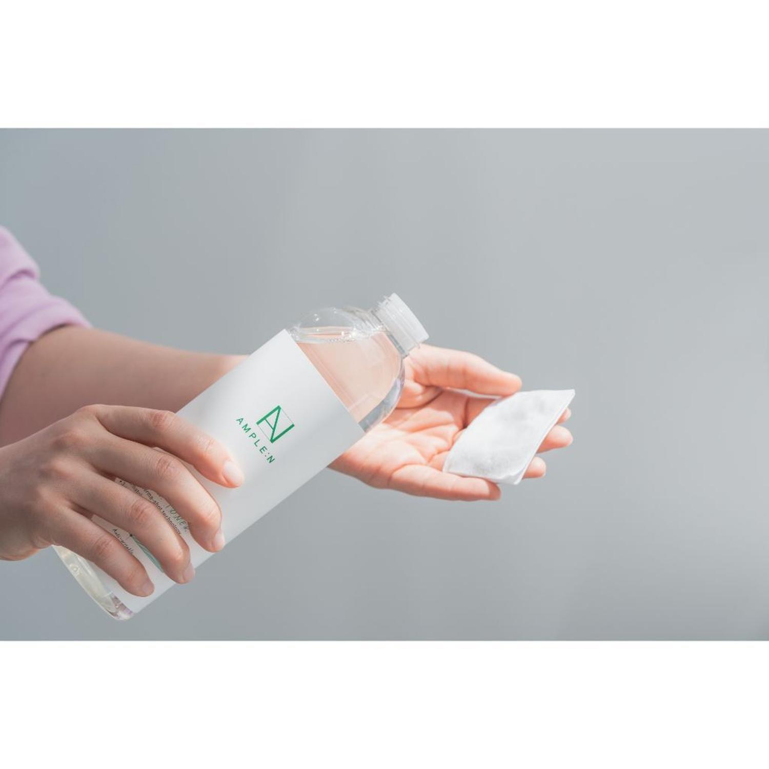 Tónico Facial Astringente AMPLEN  AHA y BHA 600ml-4