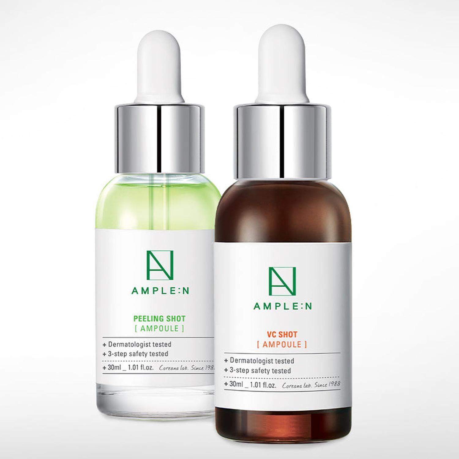 Pack Antimanchas Sérum Exfoliante + Sérum Vitamina C AMPLEN-0