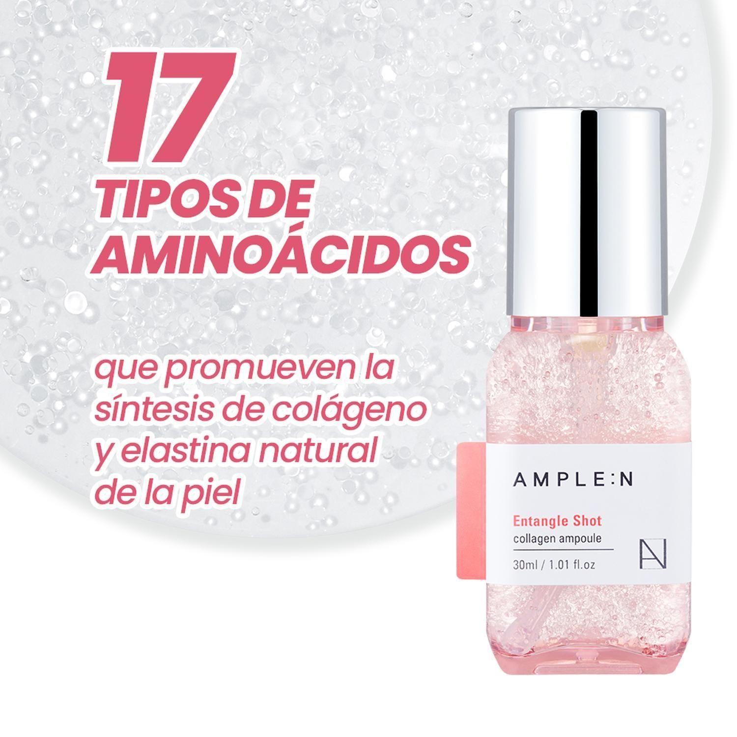 Set Reafirmante Sérum Colágeno 30ml+ Mini Péptidos 10ml+Mascarilla VC+Bolsito-6