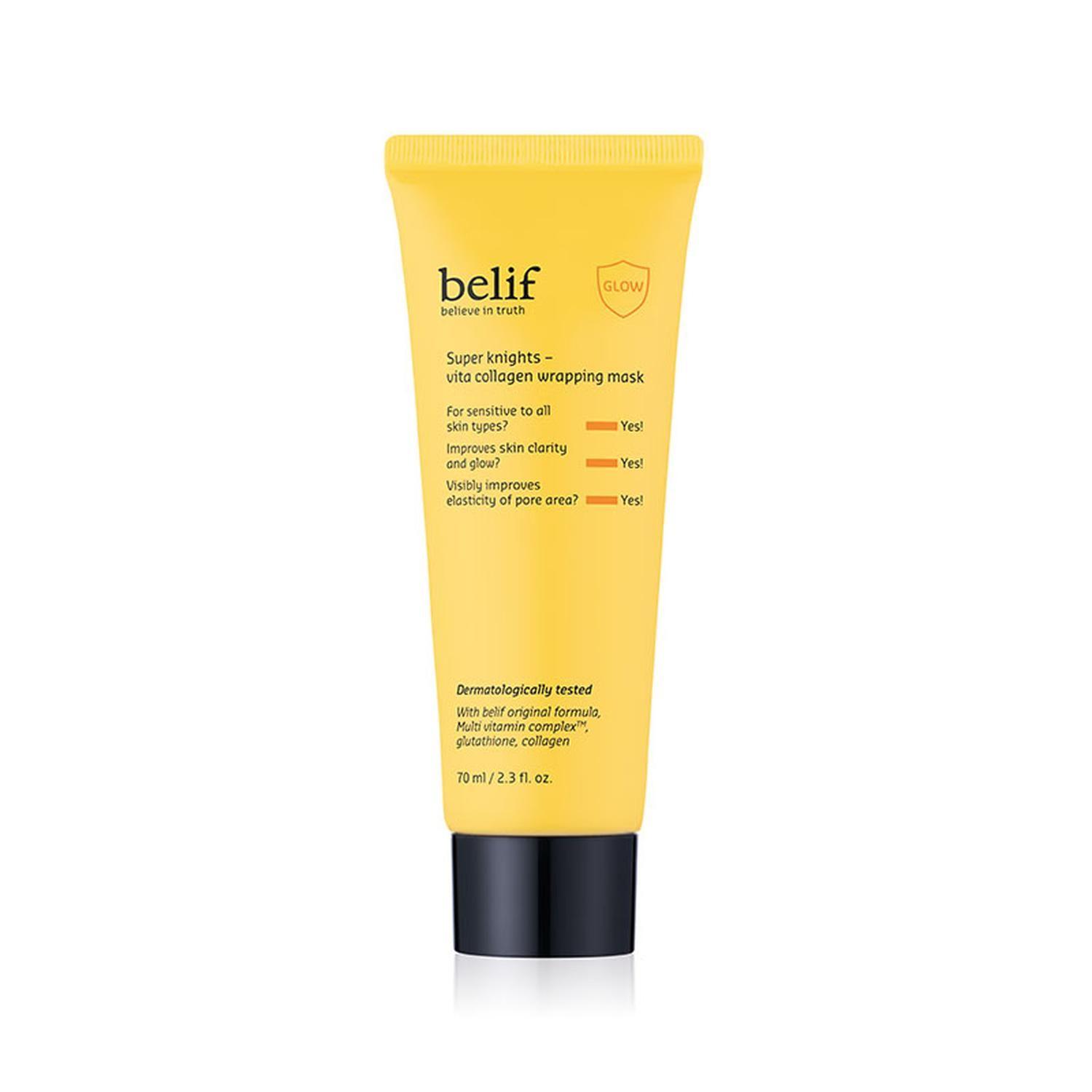 Mascarilla Facial Colágeno y Vitaminas Belif Peel Glow 70ml-7