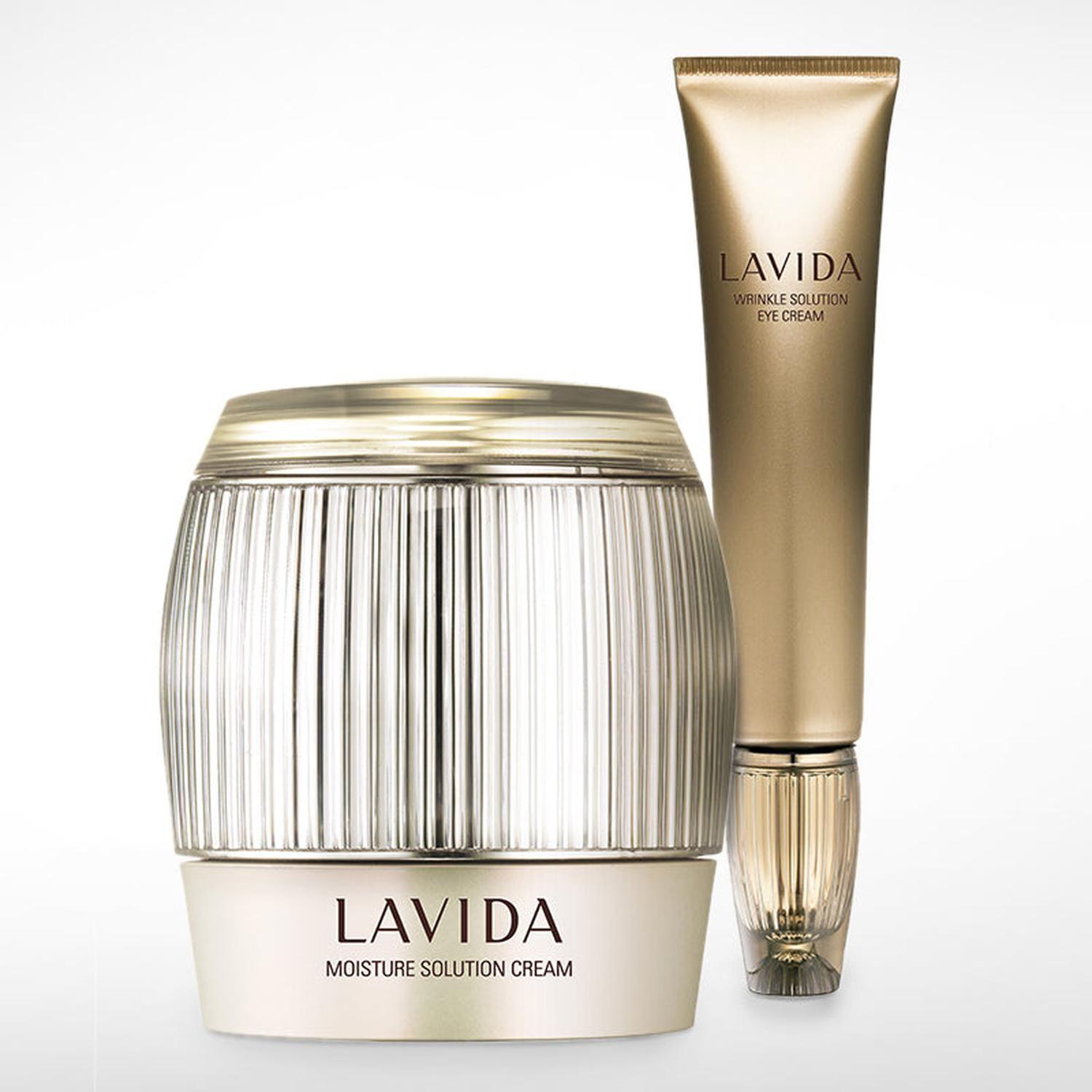 Pack Crema Facial y Contorno de ojos Antiedad LAVIDA-0