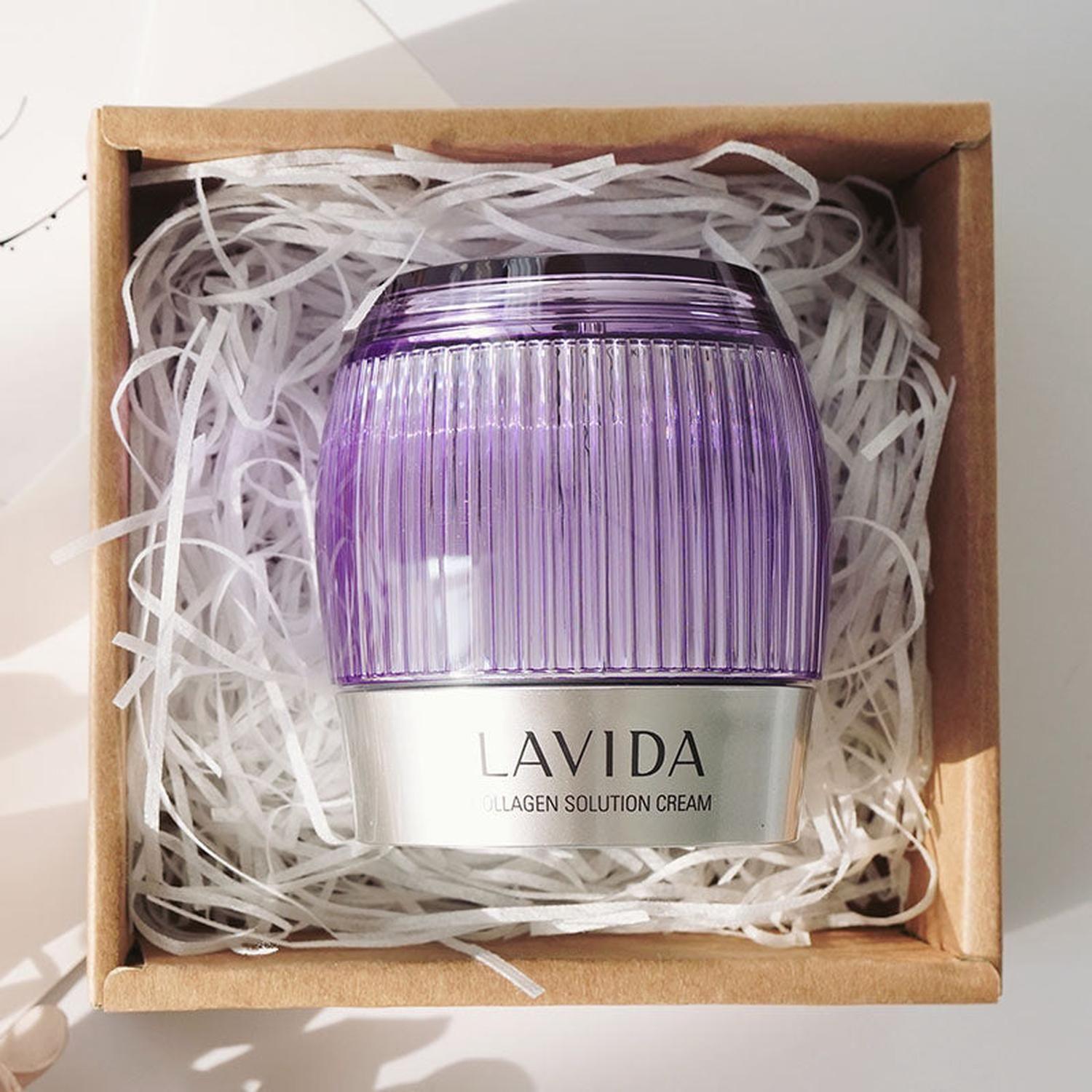 Crema Facial Antiarrugas de Colágeno LAVIDA-2