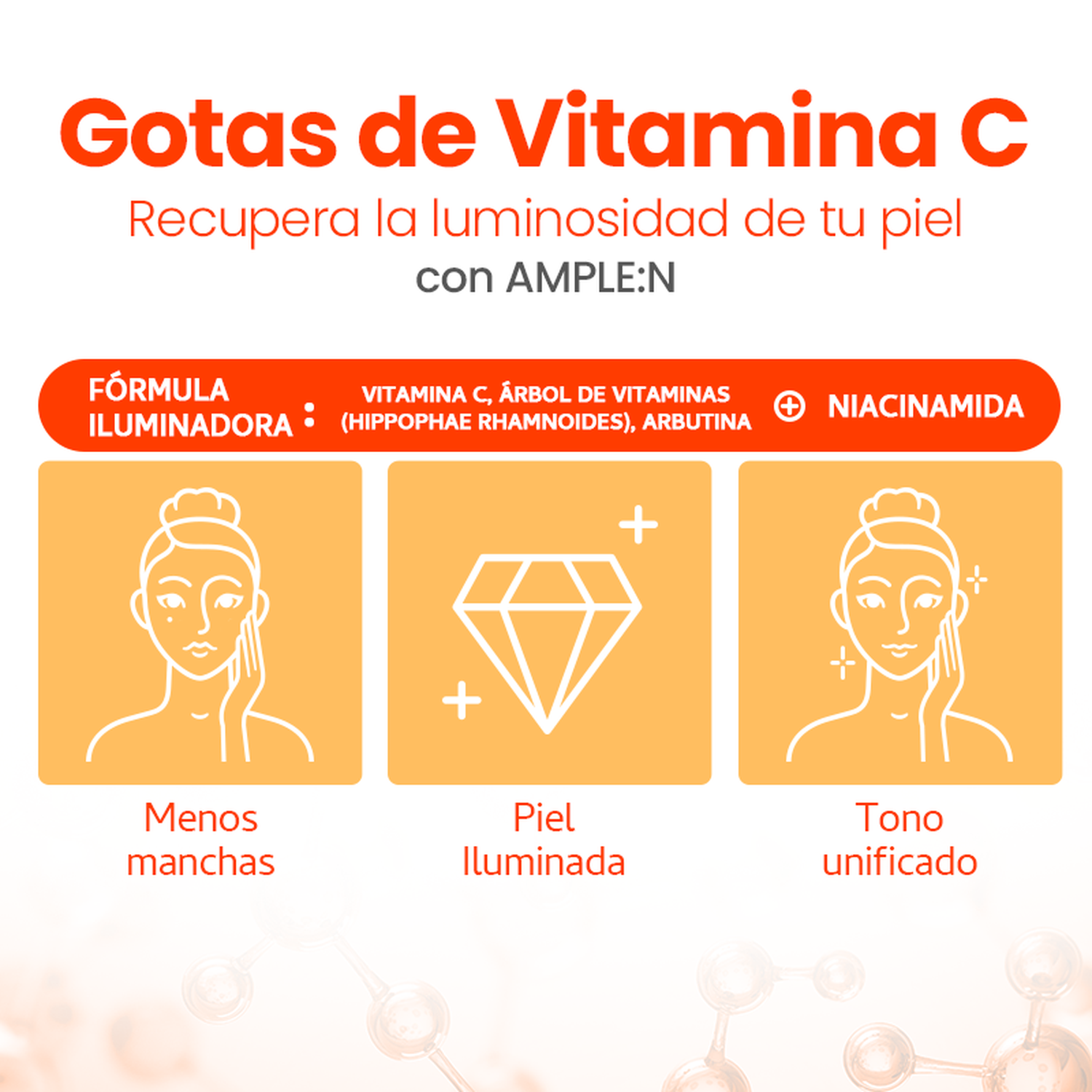 Sérum Facial Anti Manchas AMPLEN Vitamina C 30 ml-2