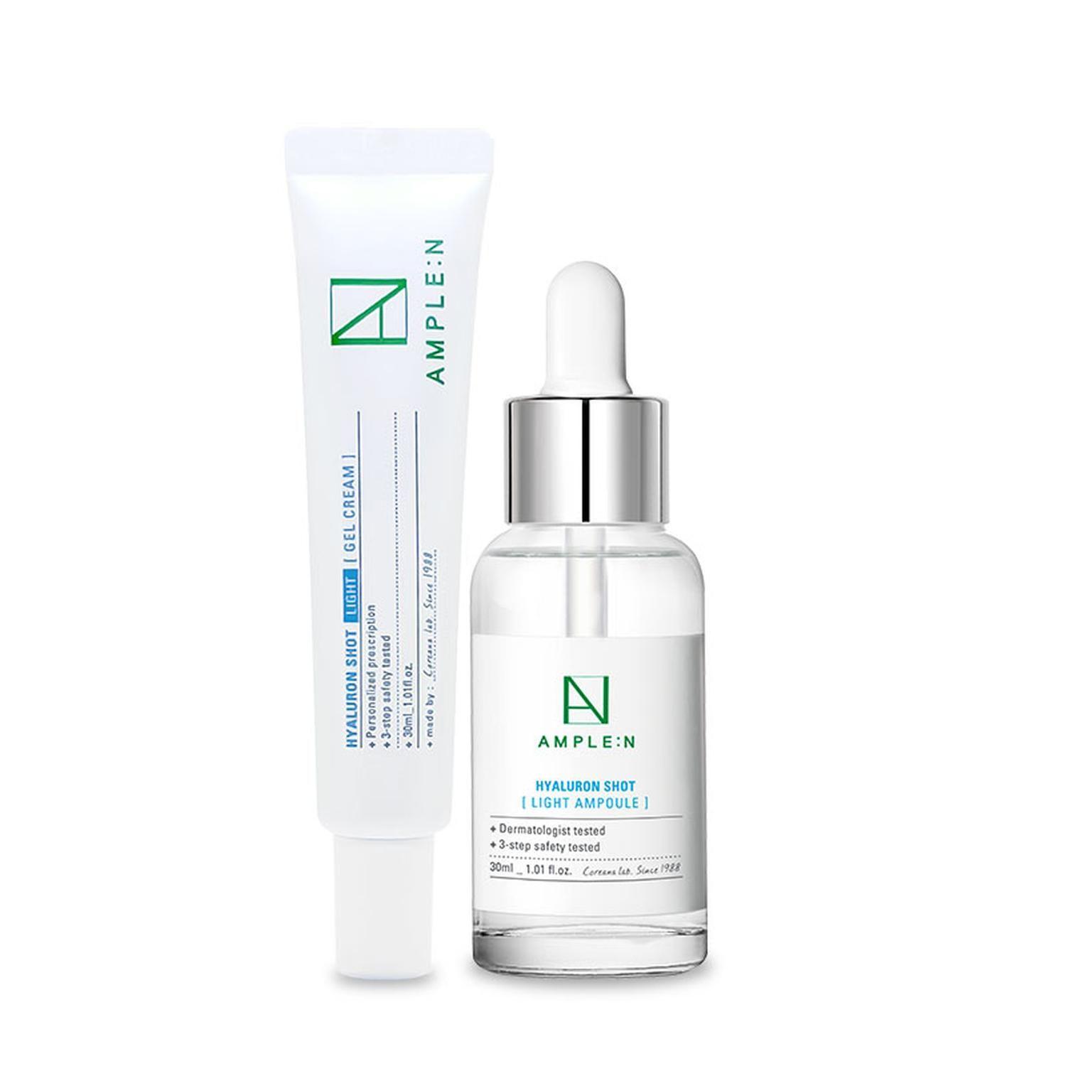 Pack AMPLEN Ácido Hialurónico Crema Gel 30ml + Sérum Fluido-0