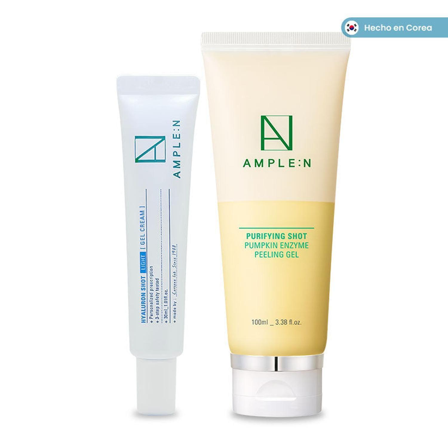 Pack Esencial Hombres: Crema Gel + Exfoliante Calabaza-5