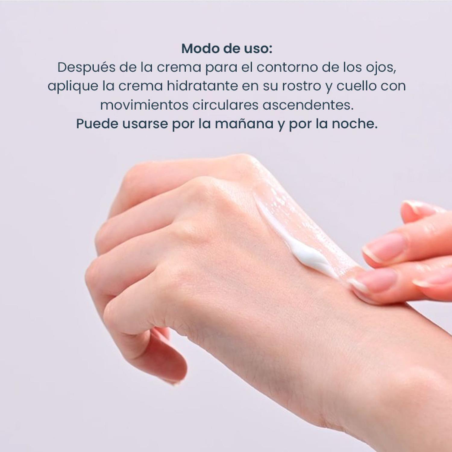Crema Hidratante Antiedad AMPLEN Ácido Hialurónico 60ml-6