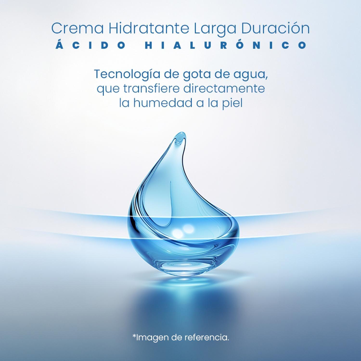 Crema Hidratante Antiedad AMPLEN Ácido Hialurónico 60ml-3