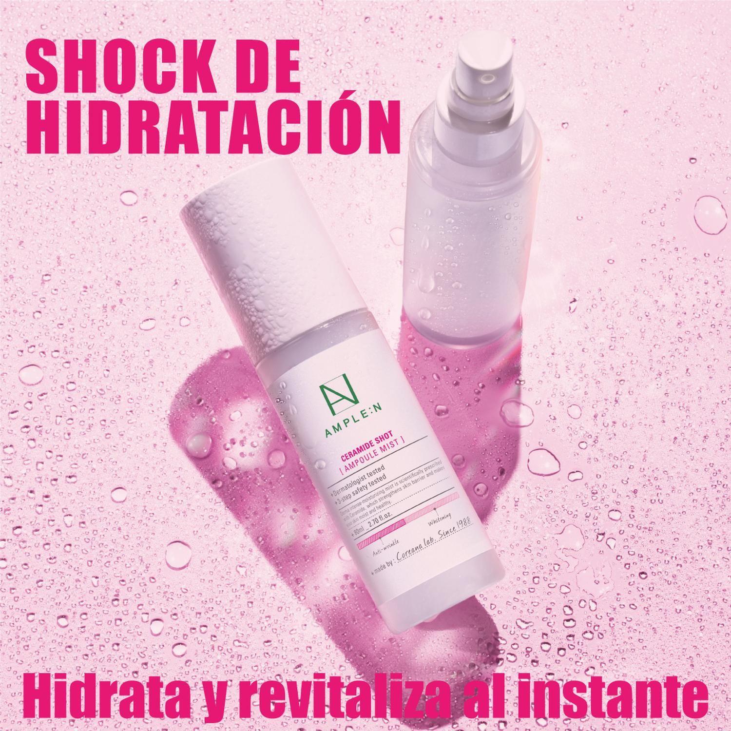 Pack Mist Ceramidas AMPLEN 80ml + Masajeador Facial de Jade-2