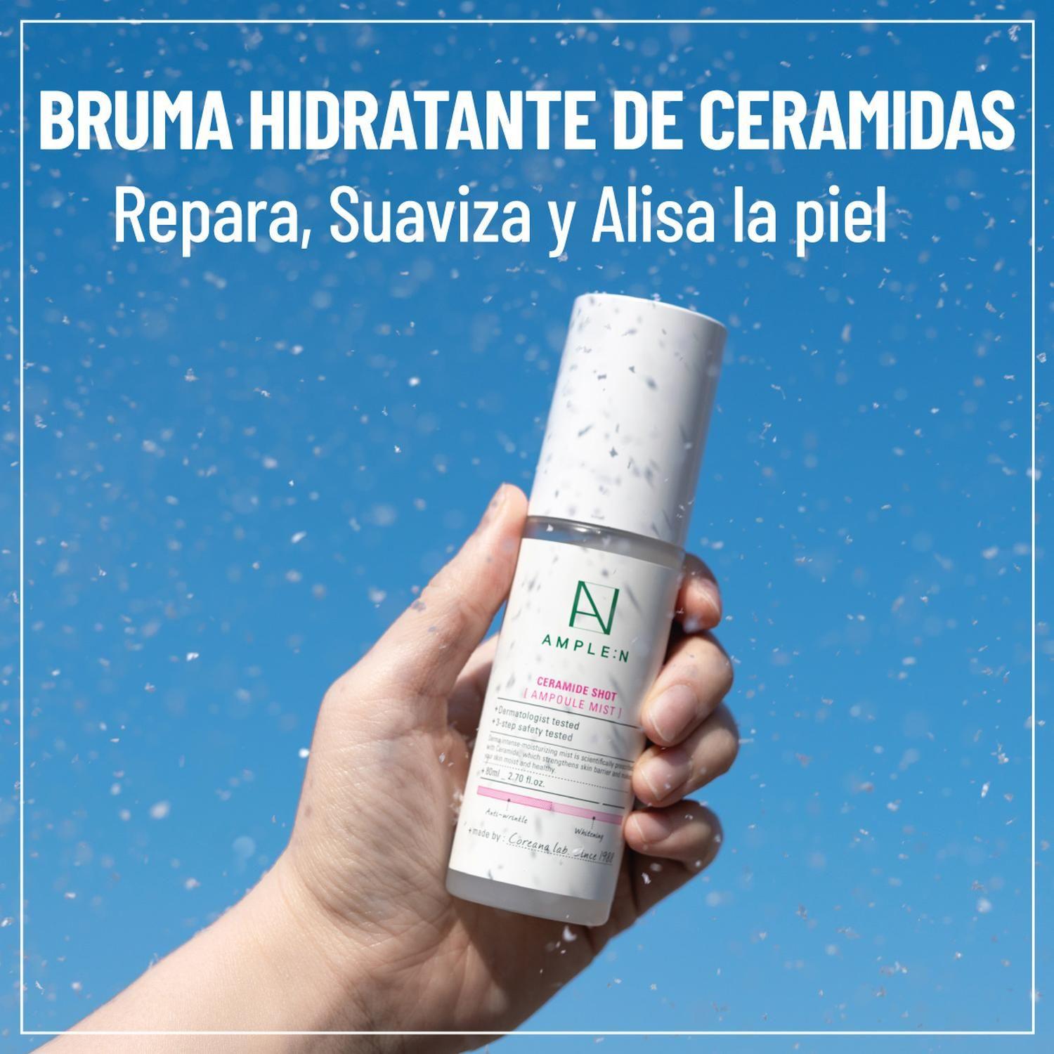 Pack Mist Ceramidas AMPLEN 80ml + Masajeador Facial de Jade-3