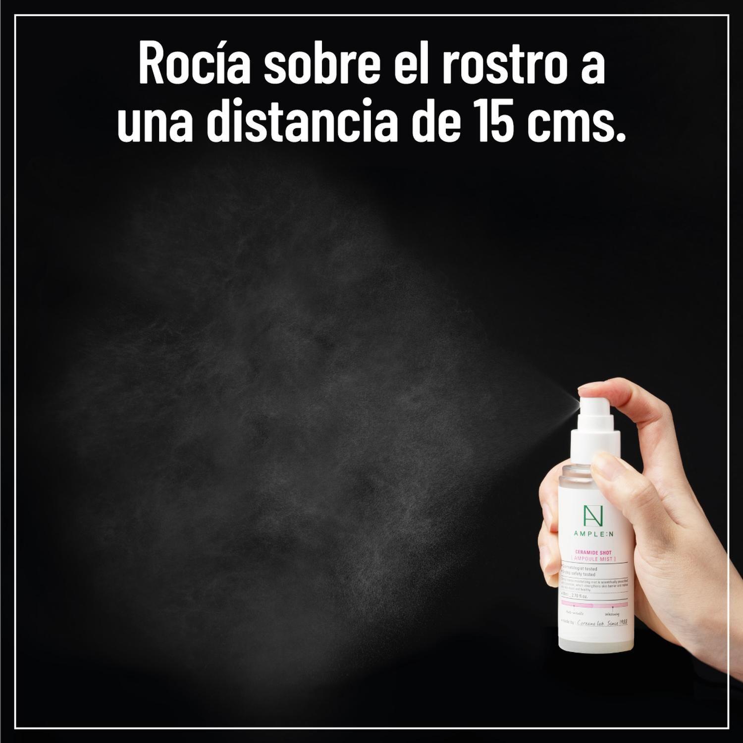 Pack Mist Ceramidas AMPLEN 80ml + Masajeador Facial de Jade-5