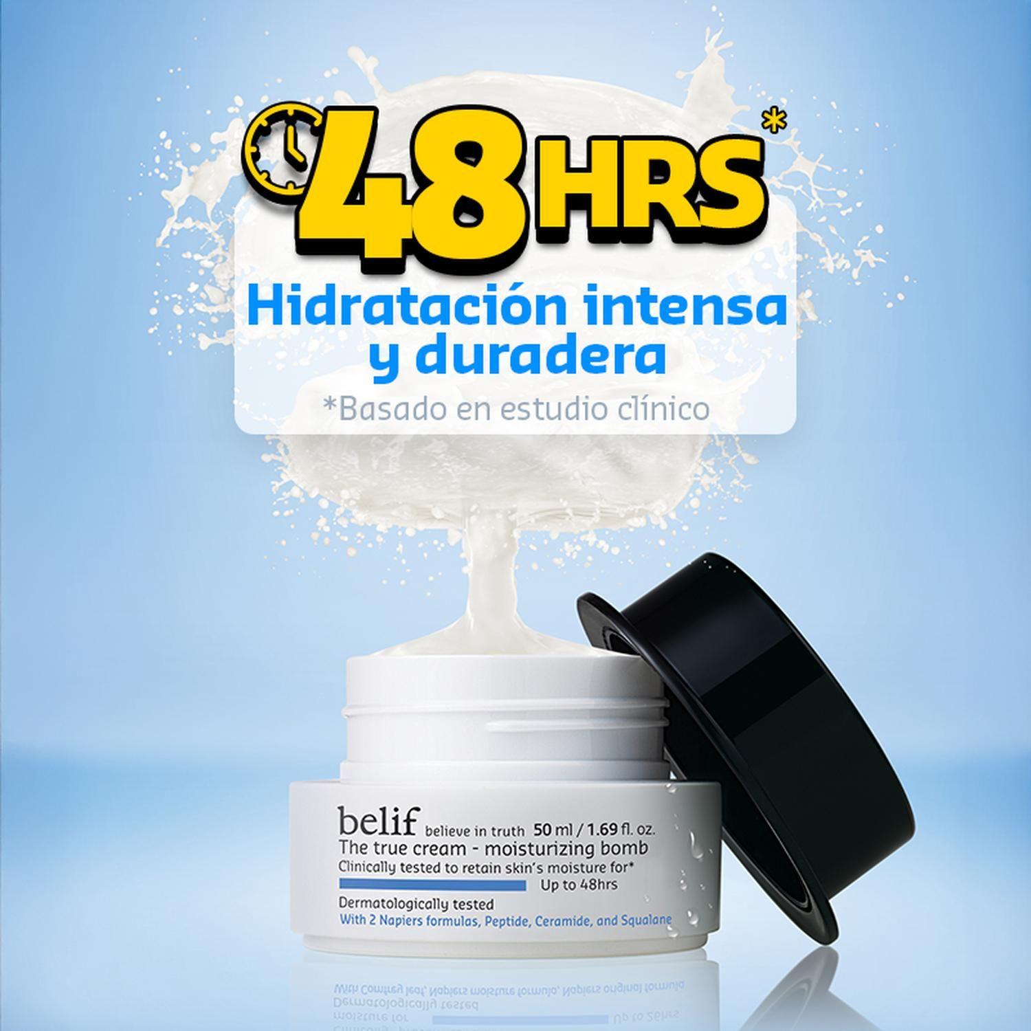Crema Facial Hidratante Intensa Belif Moisturizing Bomb 50ML-3