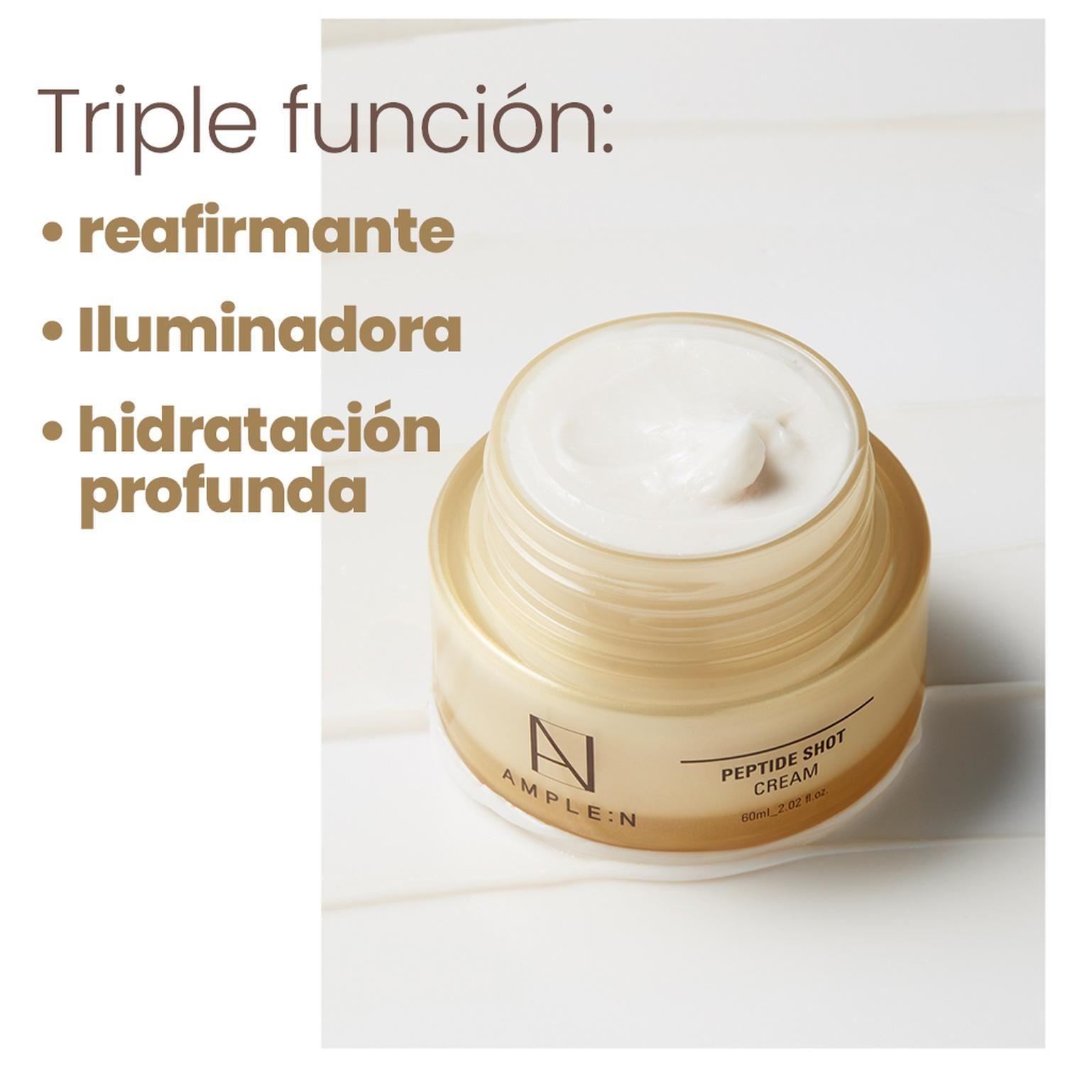 Crema Facial AMPLEN Reafirmante con Péptidos 60ml-2