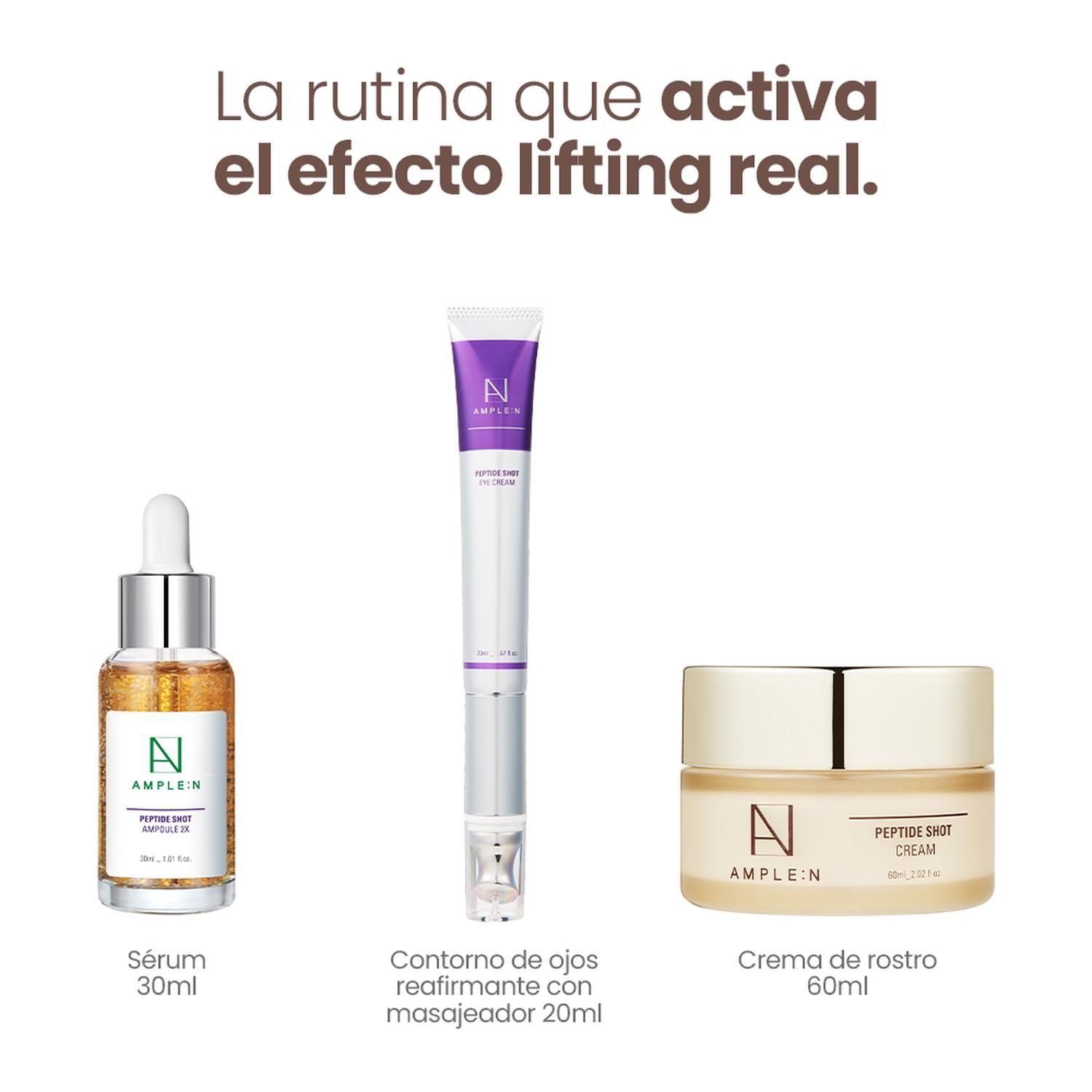 Crema Facial AMPLEN Reafirmante con Péptidos 60ml-4