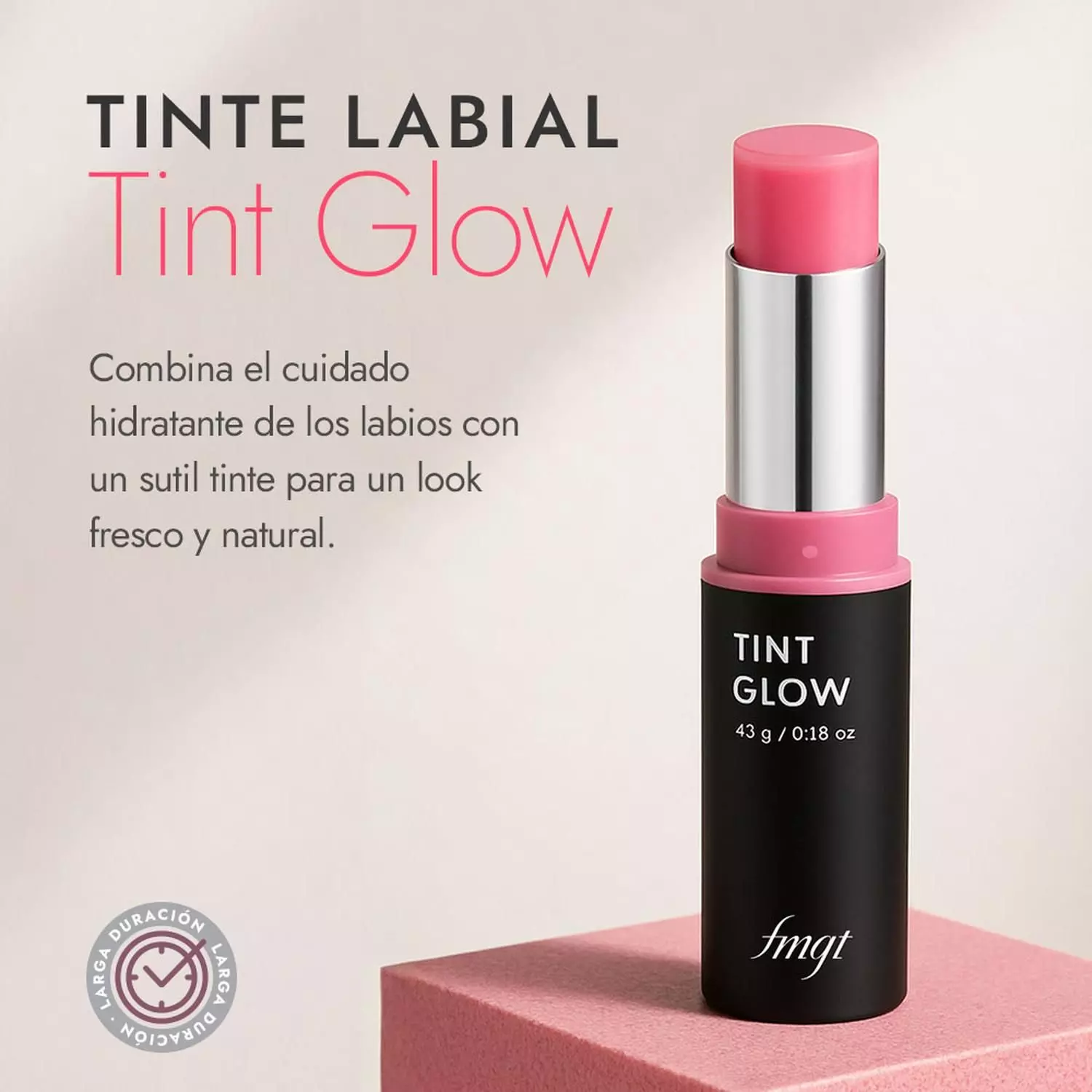 Tinte Labial en Barra Ultra Hidratante FMGT Lip Tint Glow Fucsia-2