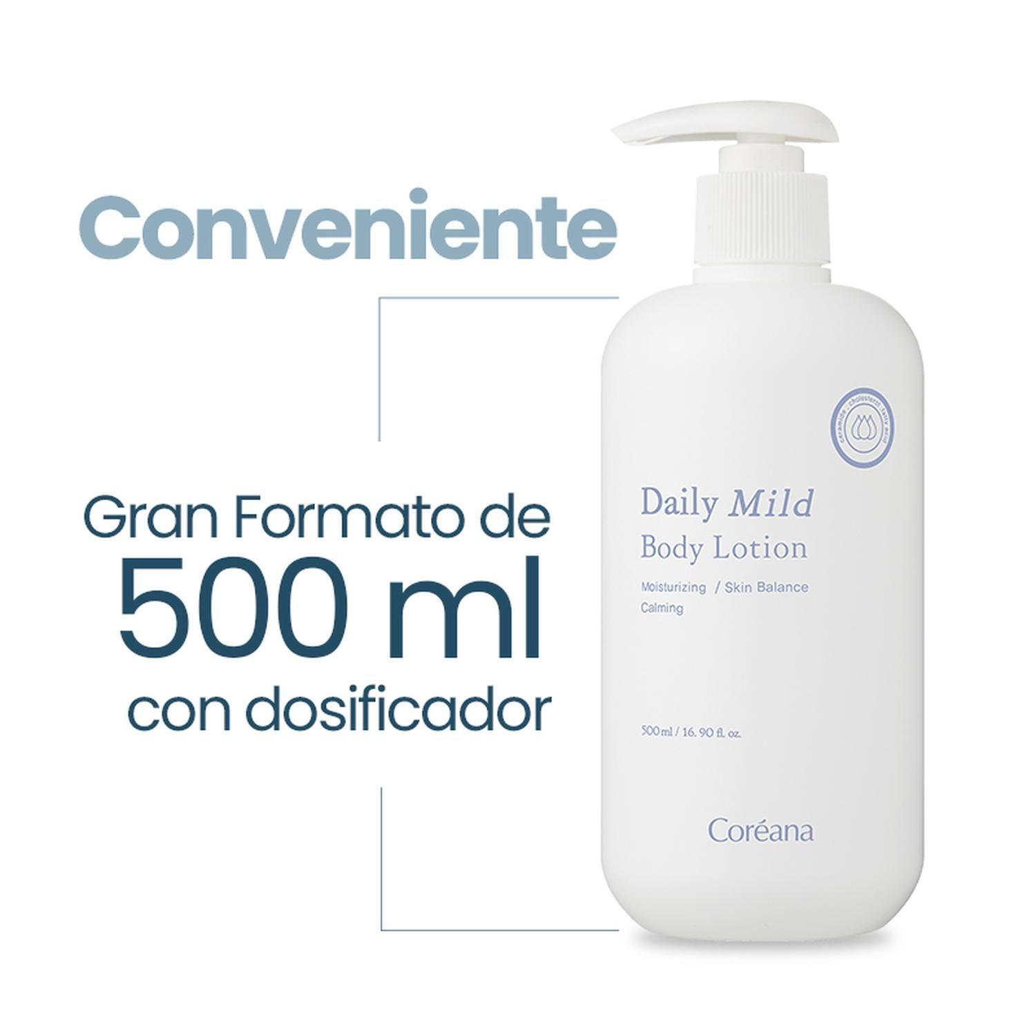 Loción Hidratante Corporal Suave CORÉANA 500ml-4