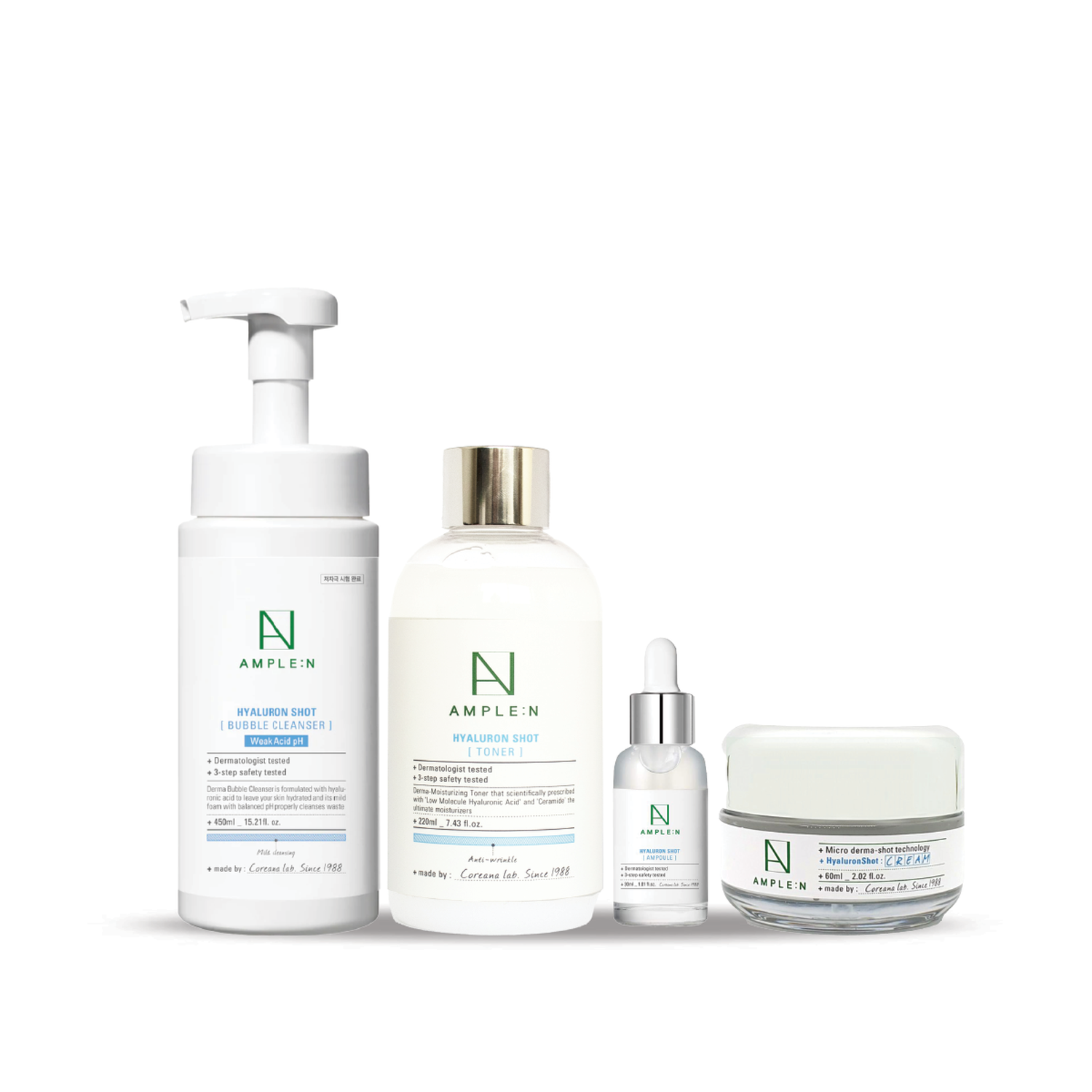 Pack Rutina Piel Seca AMPLEN Ácido Hialurónico-0