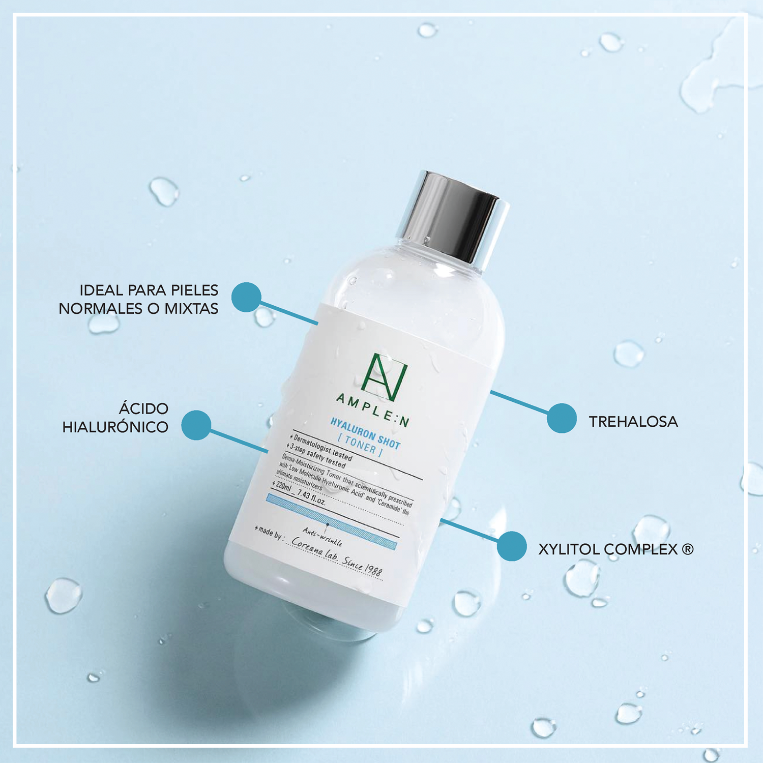 Pack Rutina Piel Seca AMPLEN Ácido Hialurónico-5