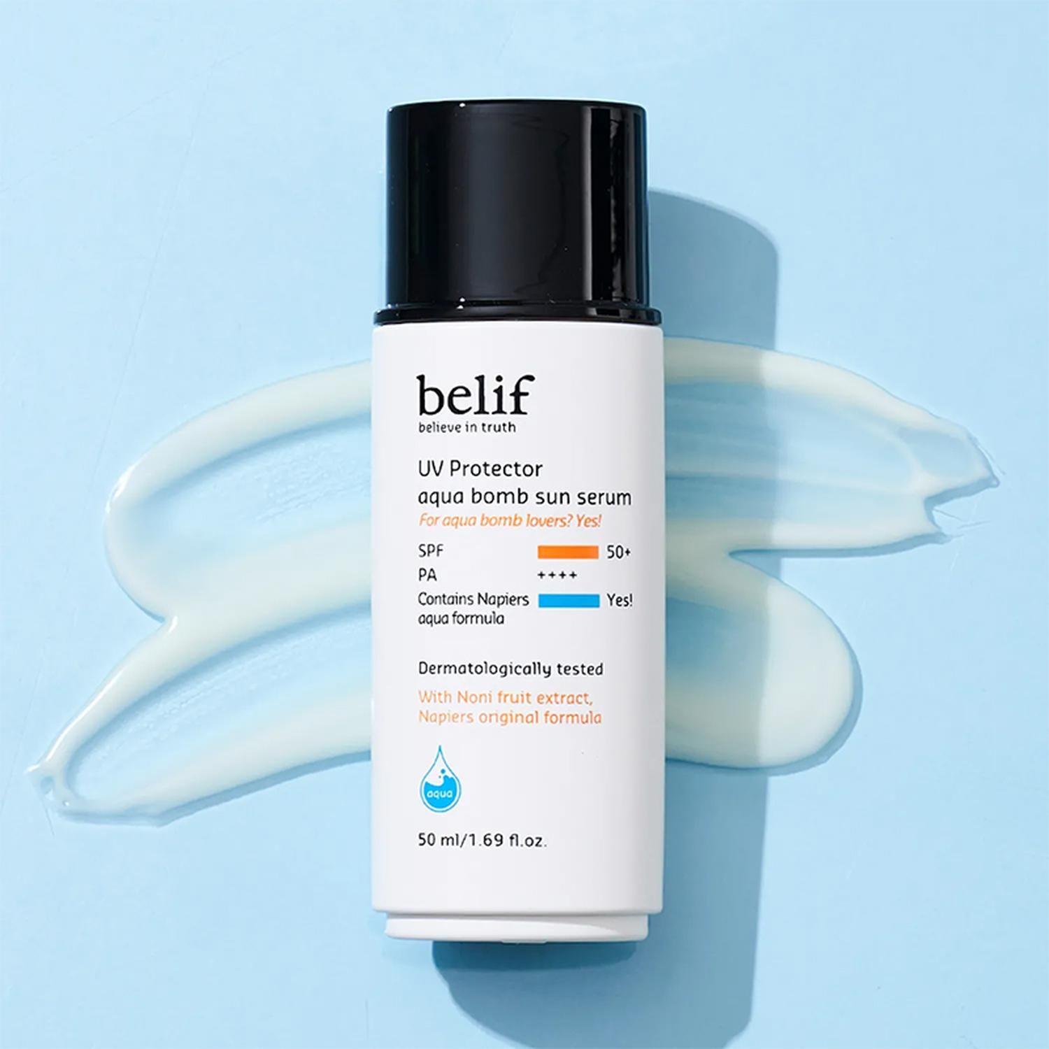 Protector Solar en Sérum Belif Aqua Bomb SPF50+ PA++++ 50ML-3