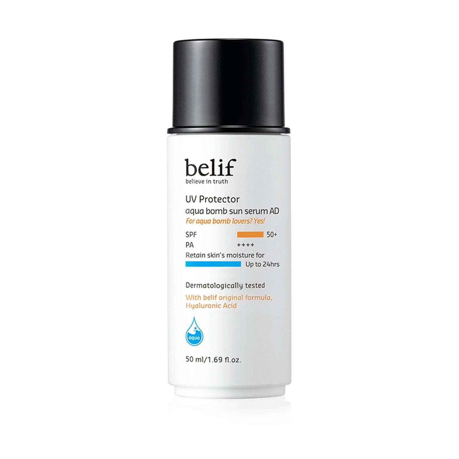 Protector Solar en Sérum Belif Aqua Bomb SPF50+ PA++++ 50ML-5