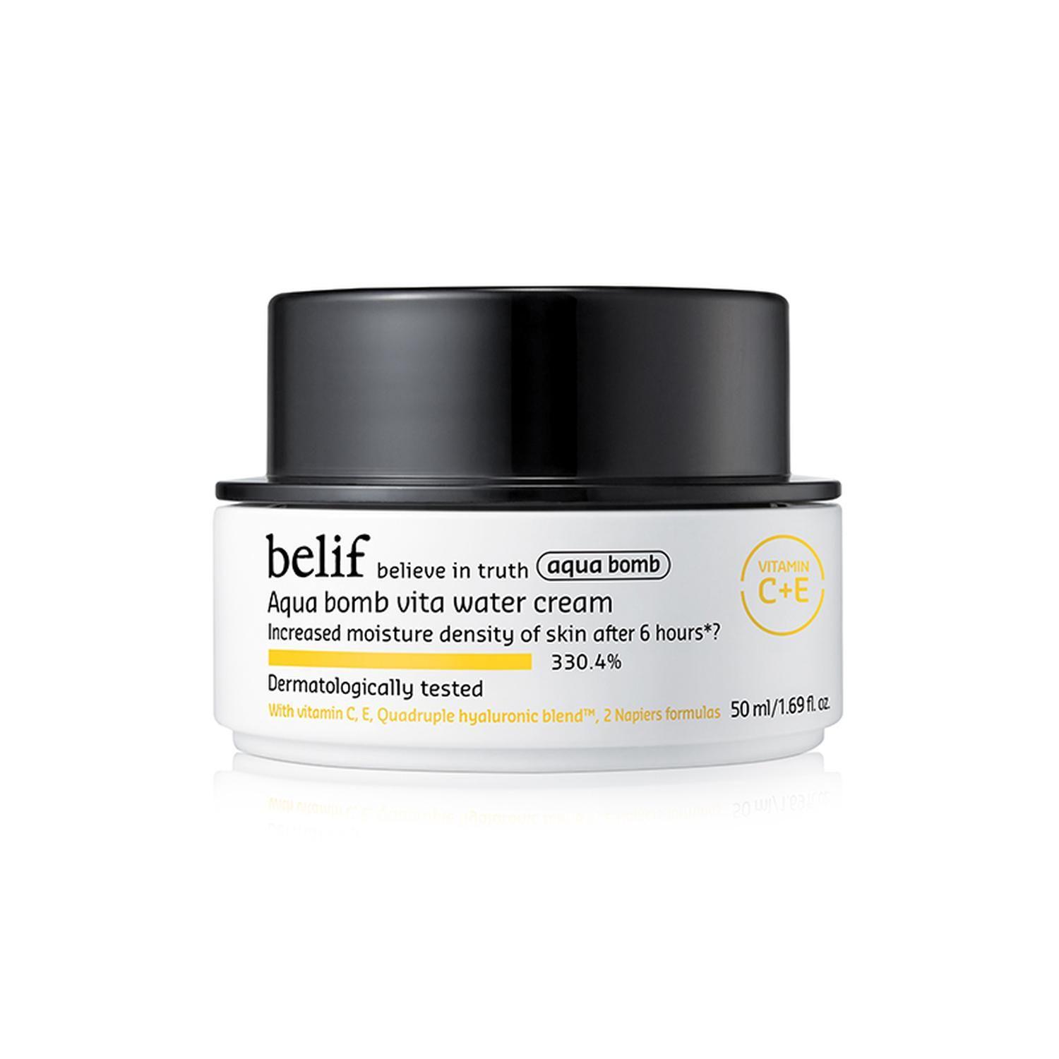 Crema Facial Iluminadora Belif Aqua Bomb 50 ML Vitamina C-4