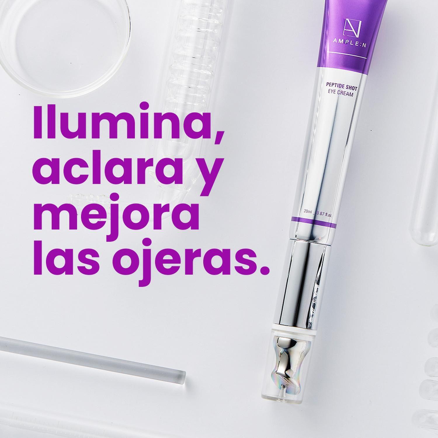 Crema Contorno de Ojos Antiedad AMPLEN con Péptidos + Retinol 20ML-9