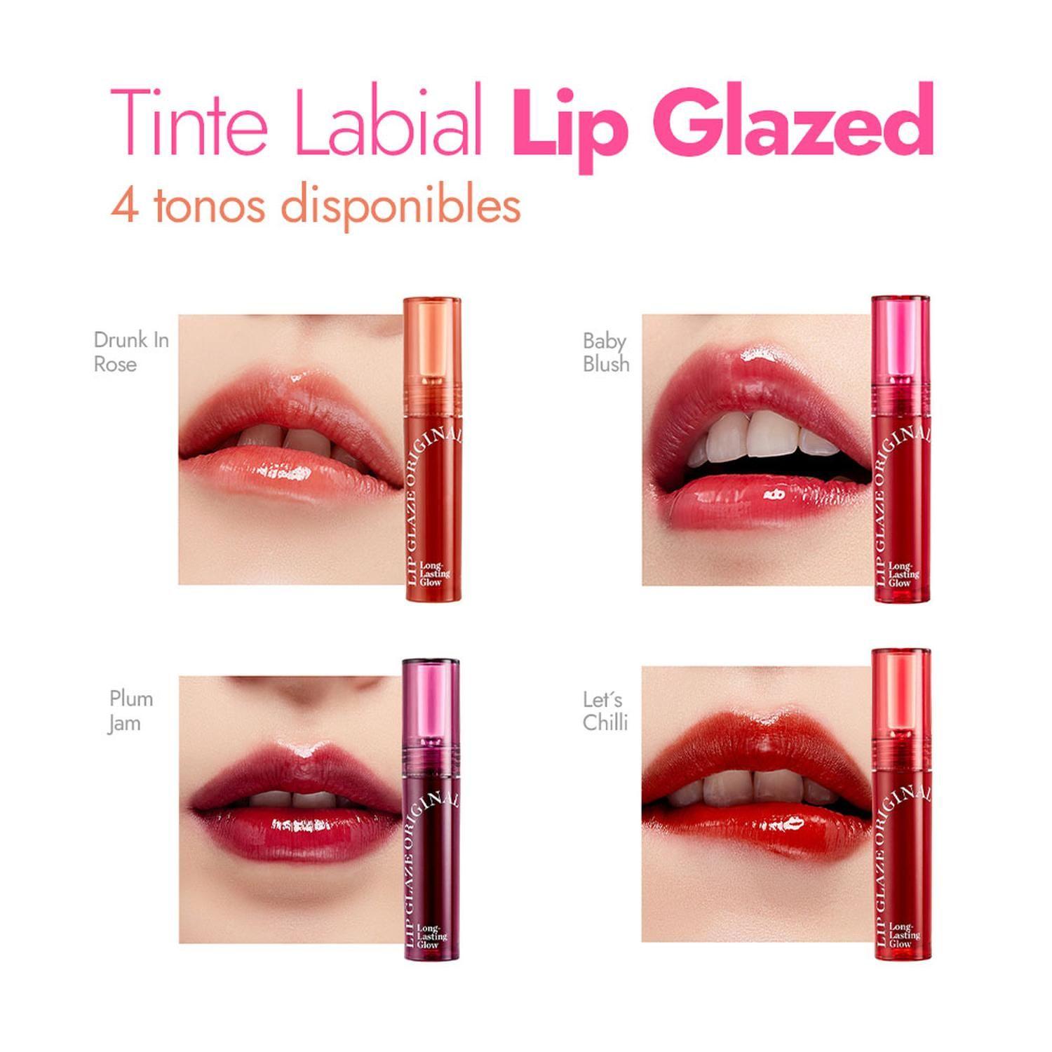 Labial Líquido Acabado Brillante FMGT Lip Glaze Coreano-5