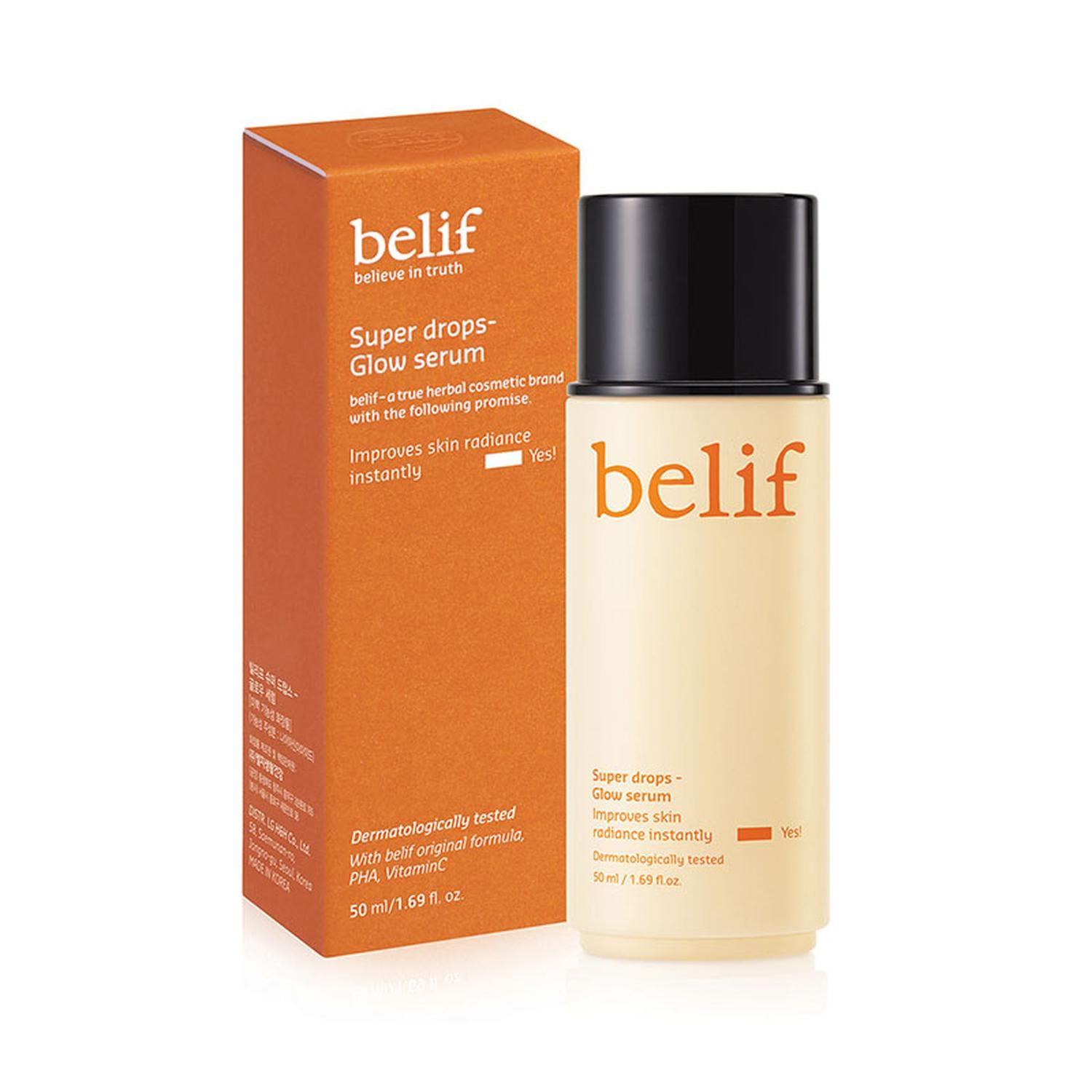 Sérum Facial Iluminador Belif Super Drops Efecto Glow 50ml-8