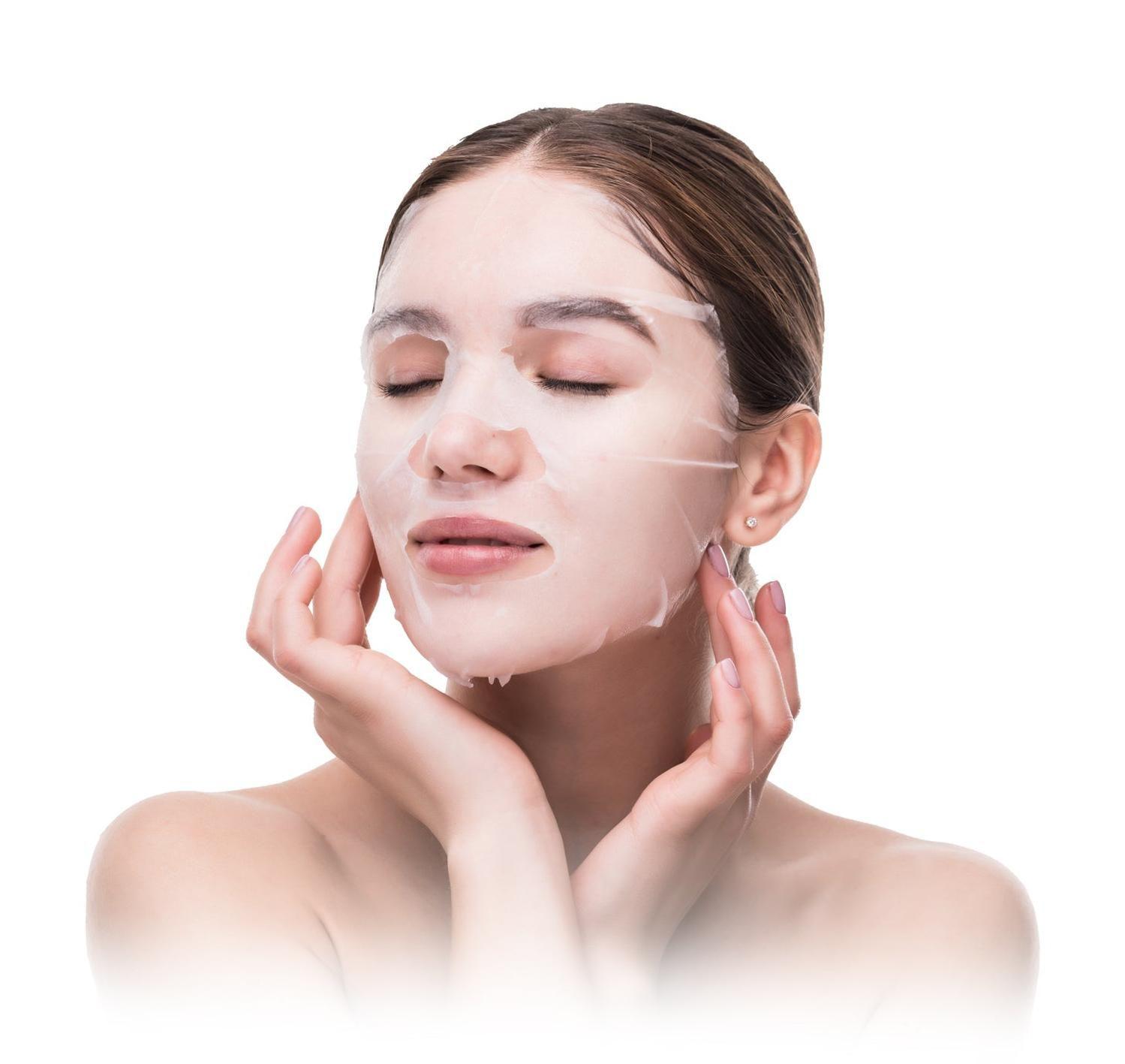 Set Buenos días Mascarilla Vit C + Crema Ojos Ácido Hialurónico AMPLEN-4