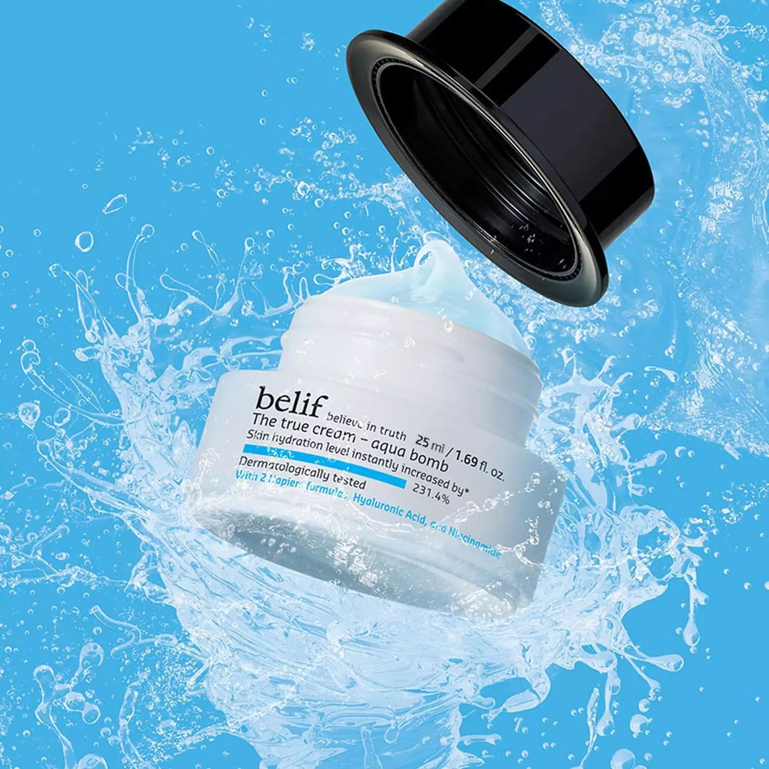 Crema Facial Hidratante en Gel Ligera Belif Aqua Bomb 25 ML-4