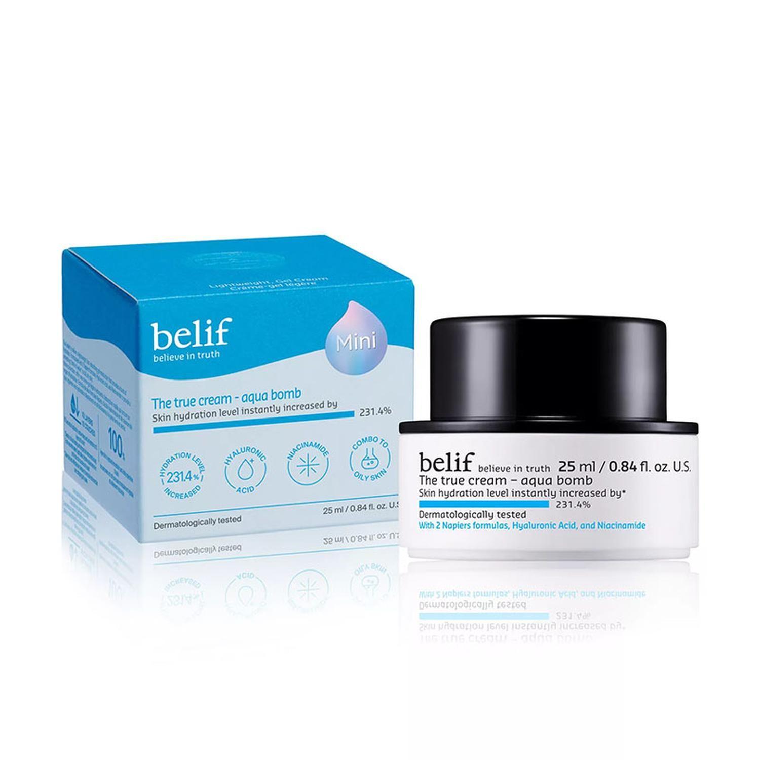 Crema Facial Hidratante en Gel Ligera Belif Aqua Bomb 25 ML-7