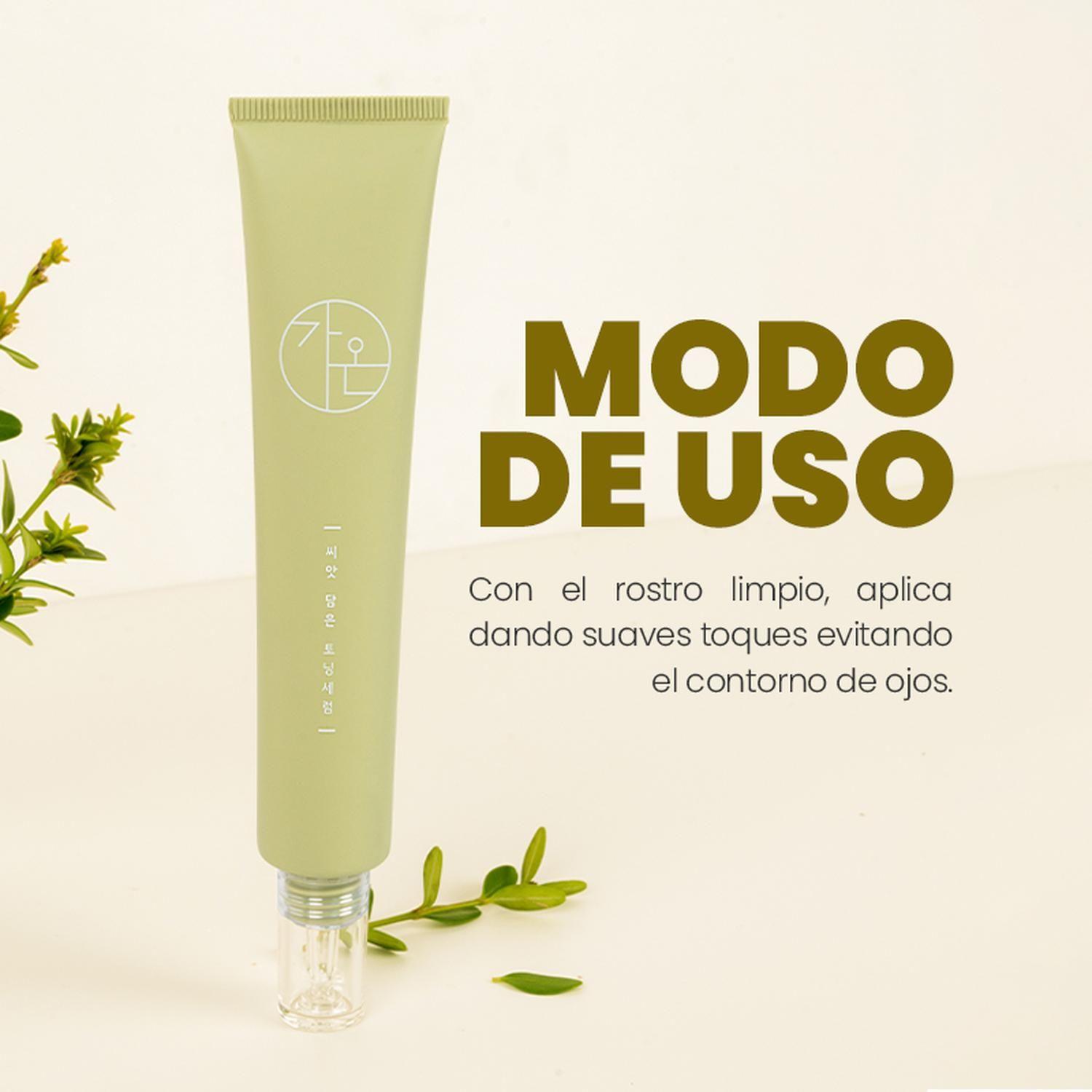 Sérum y Tónico Facial Vegano GAON 50ml-5