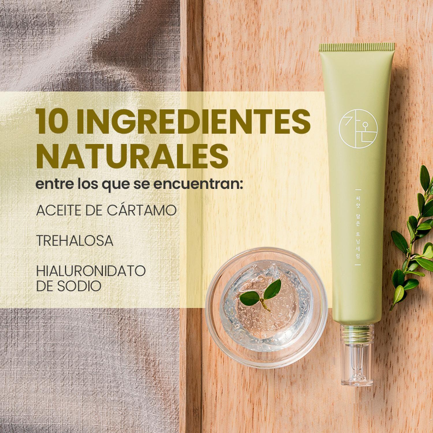 Sérum y Tónico Facial Vegano GAON 50ml-6