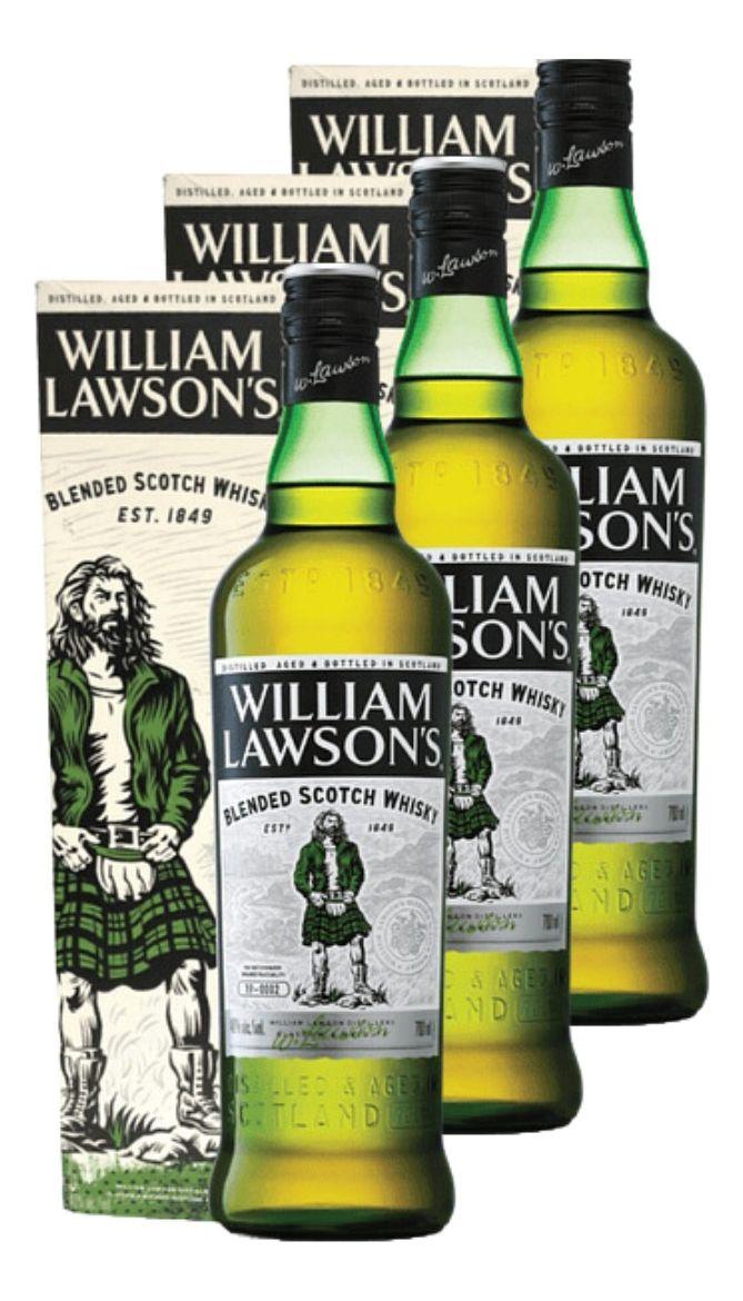 WHISKY WILLIAM LAWSONS 750 ML PACK 6-0