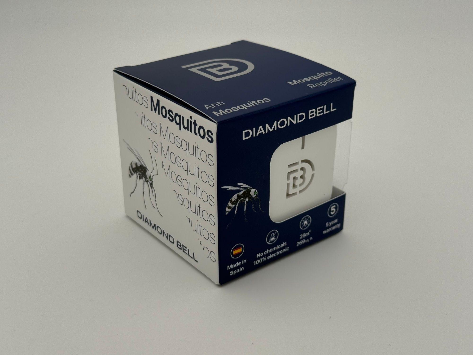 Repelente Anti Mosquitos Para Interiores Diamond Bell Db-02A Blanco 25 m2-3
